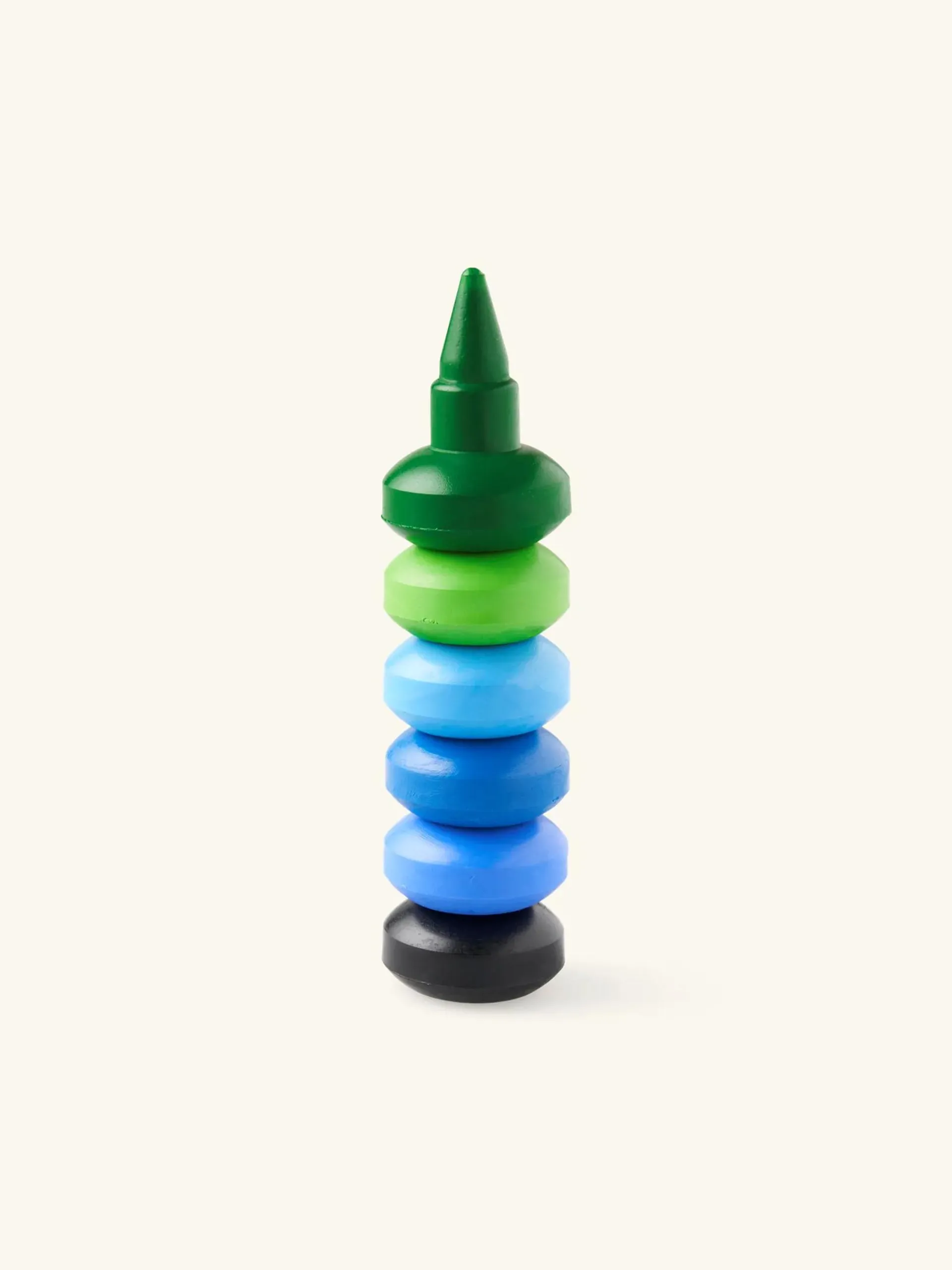 Stackable crayons 6-pack