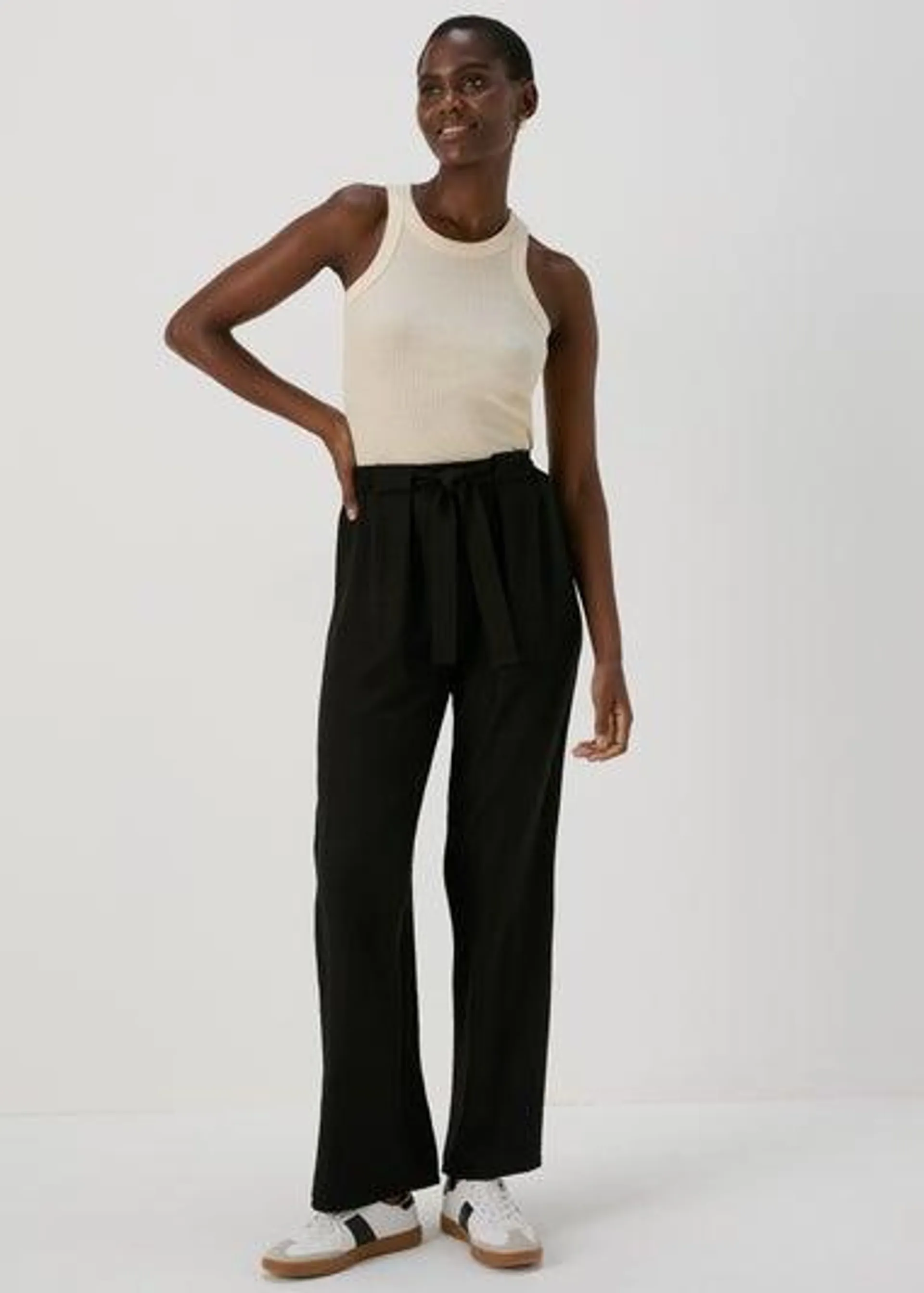 Black Tie Waist Trousers