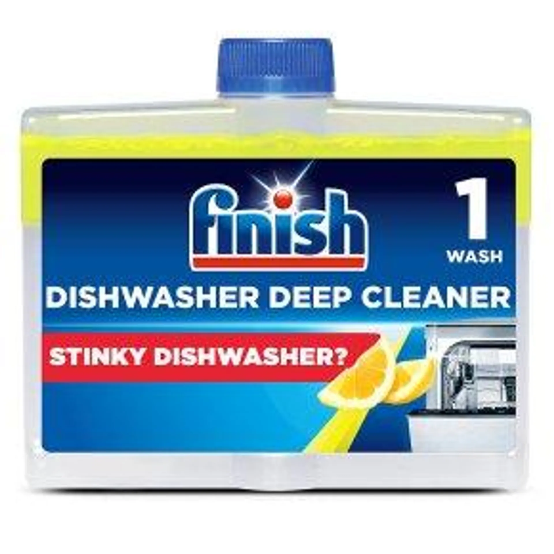 Finish Dishwasher Cleaner 250ml Lemon