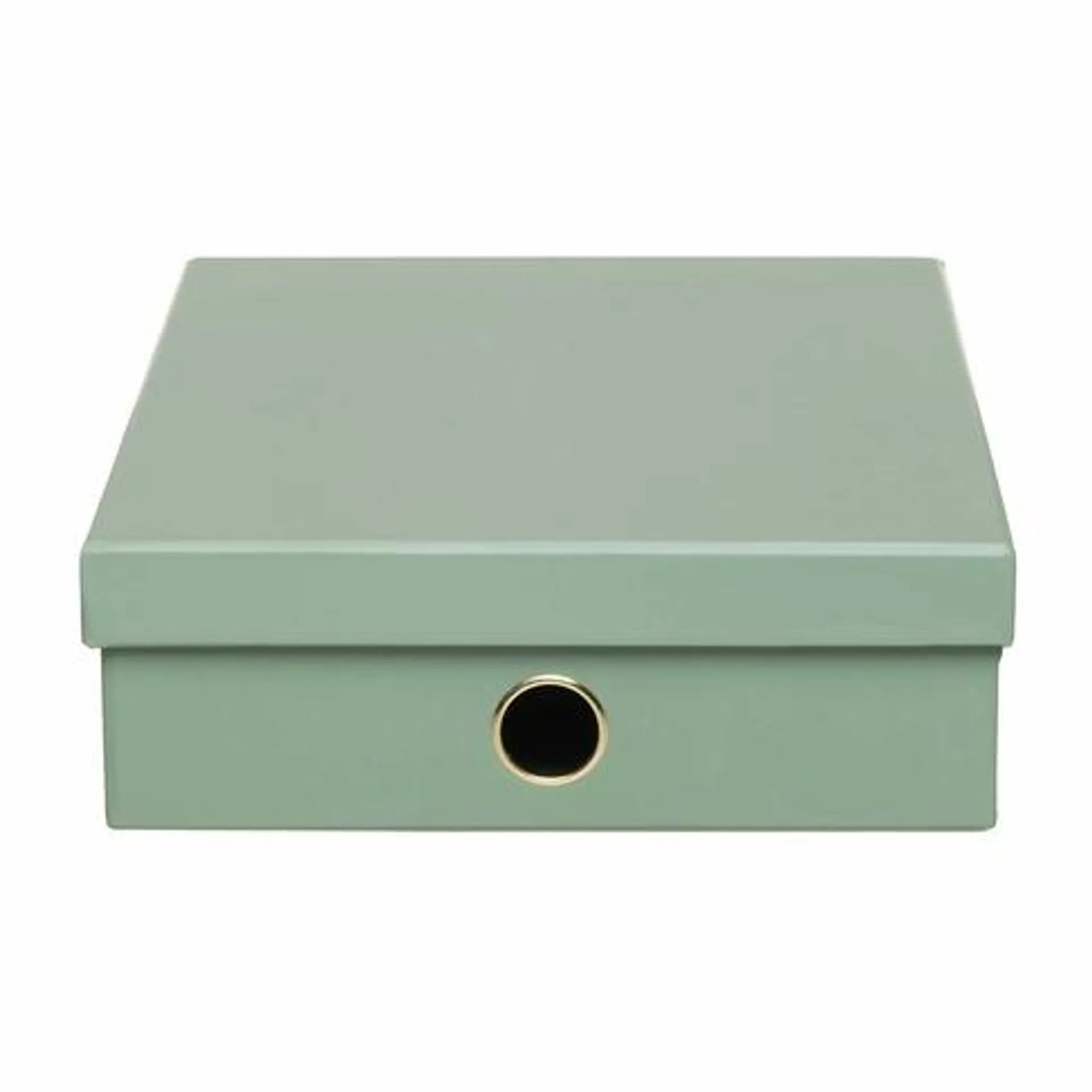 WHSmith Plain Sage Green Document Box