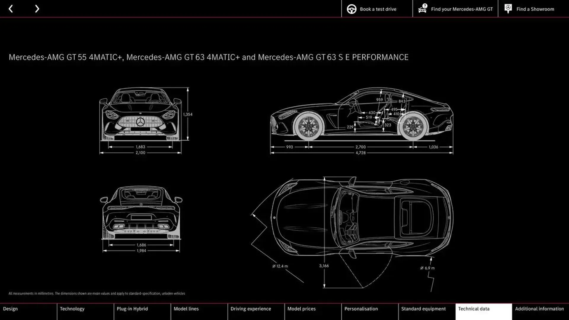 Mercedes-AMG GT Coupé from 11 October to 11 October 2025 - Catalogue Page 60