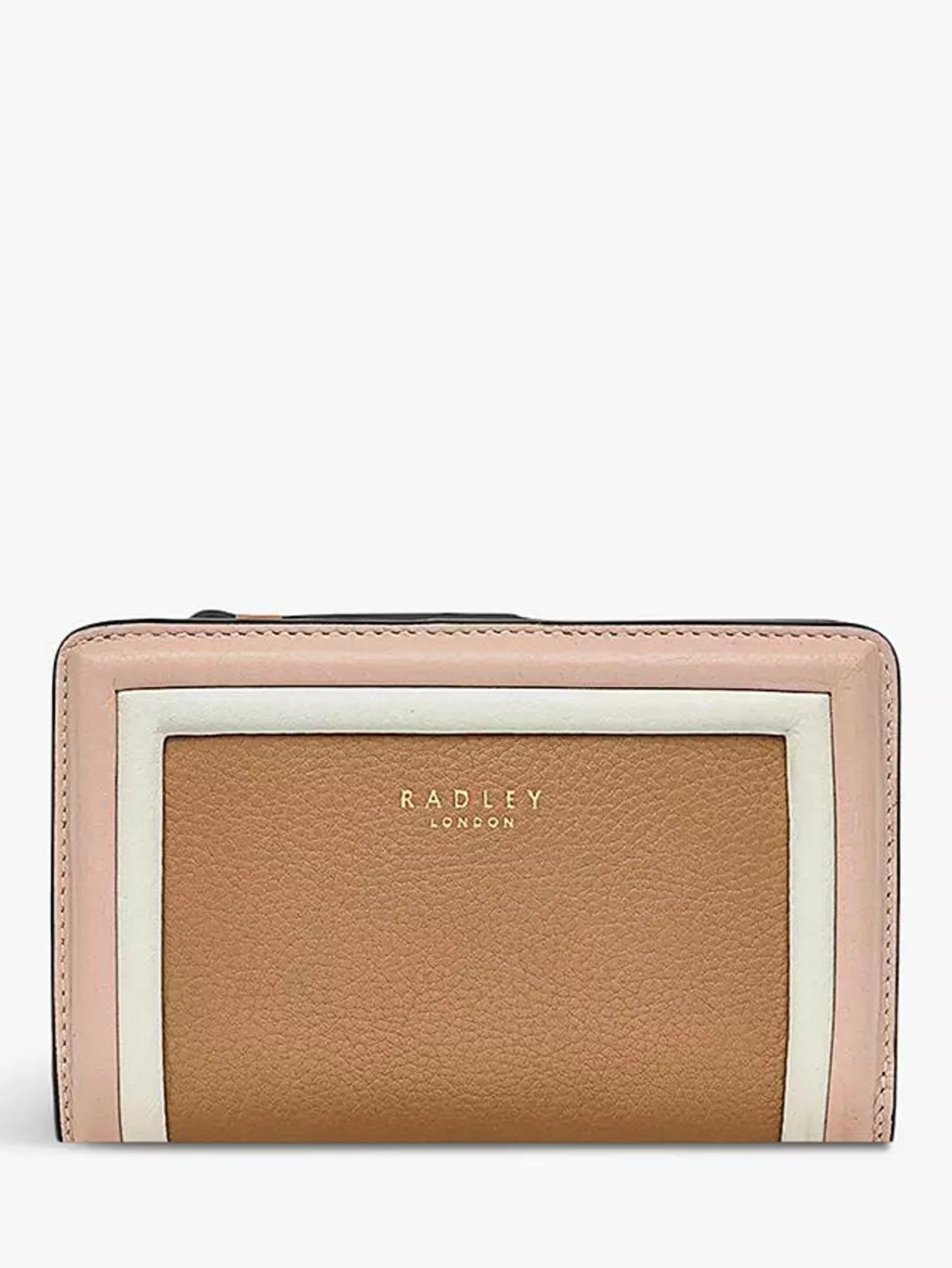 Radley Bexley Street Medium Bifold Purse, Butterscotch/Multi