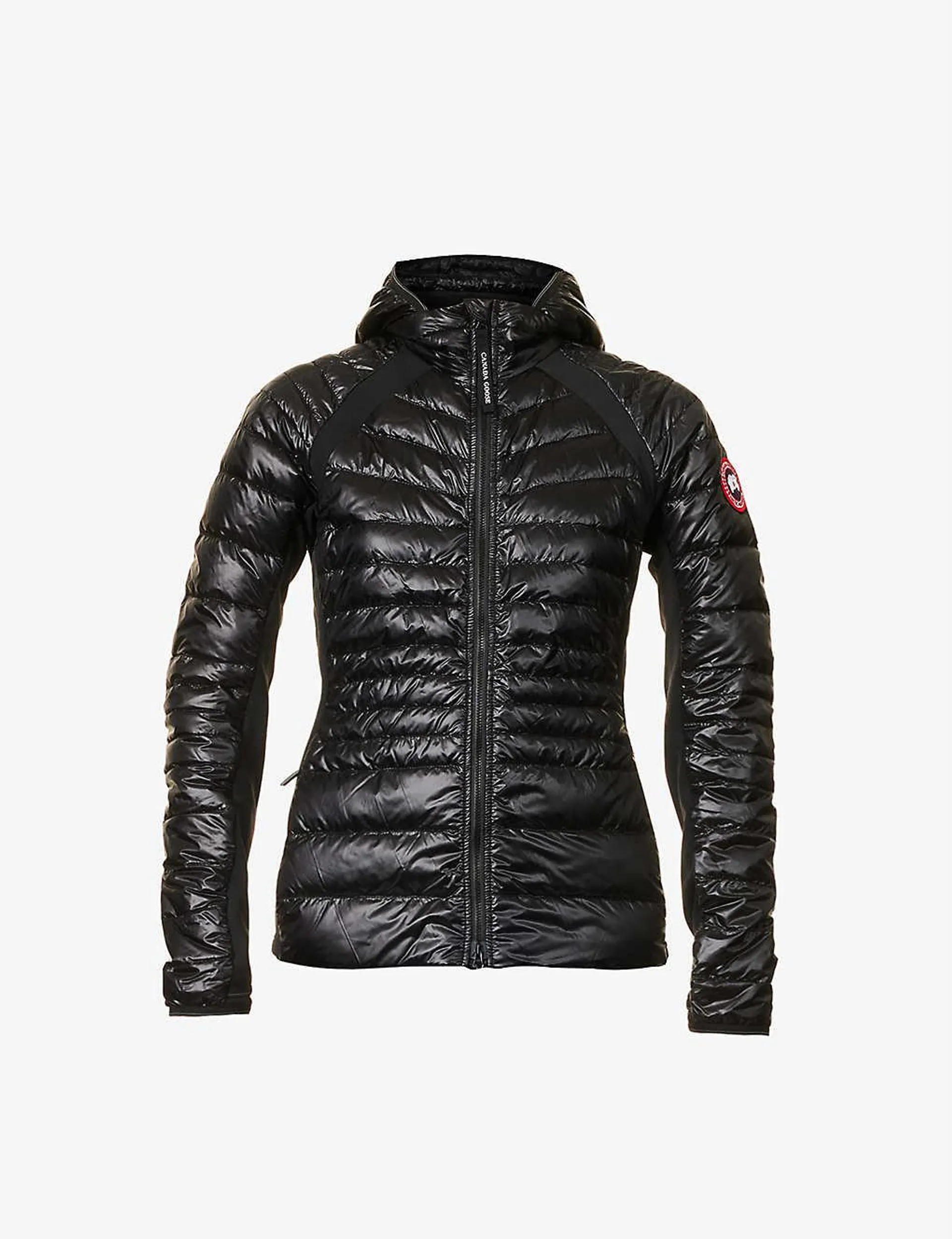 Hybridge Lite padded shell-down jacket