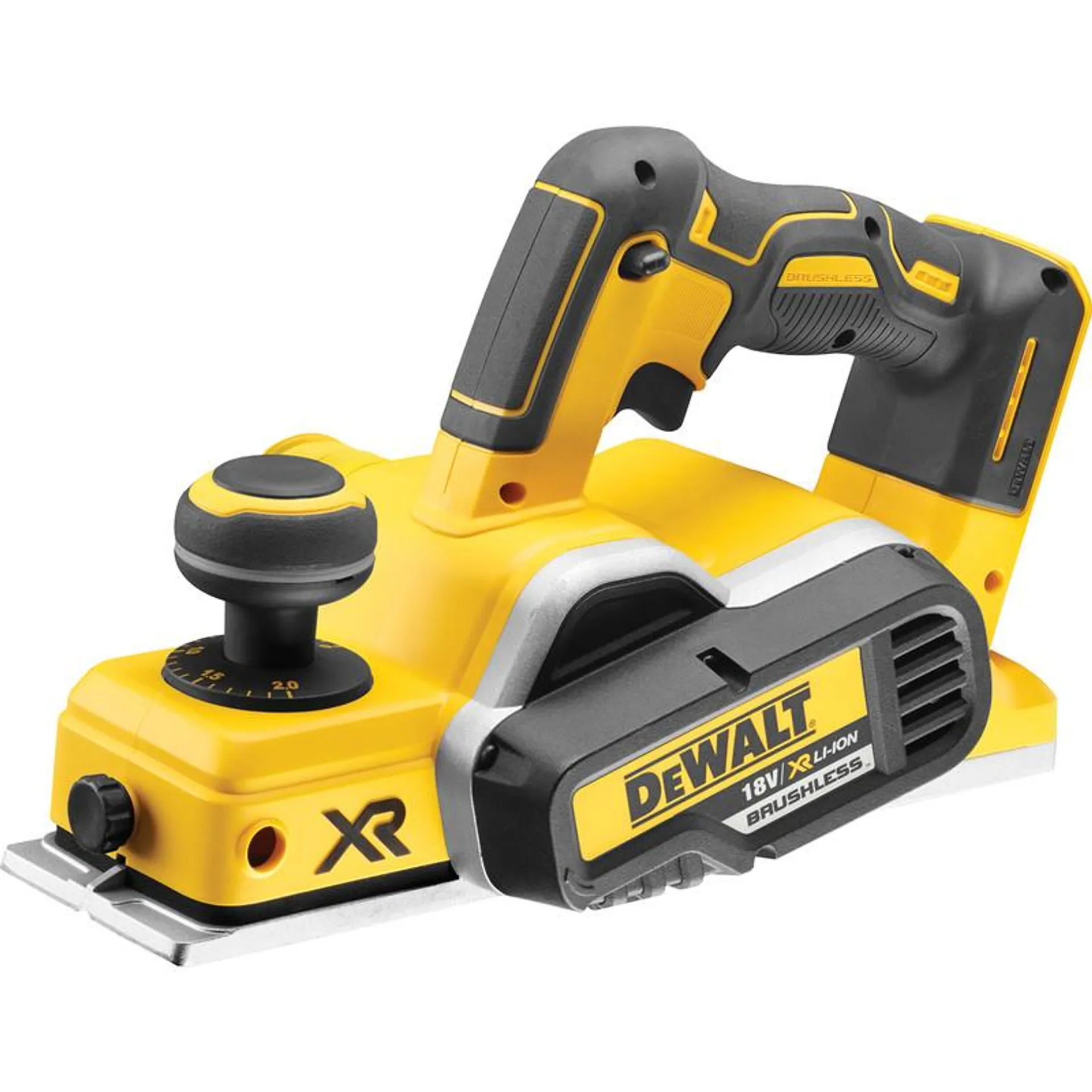 DeWalt DCP580 18V XR Cordless 2mm Brushless Planer 2 x 5.0Ah