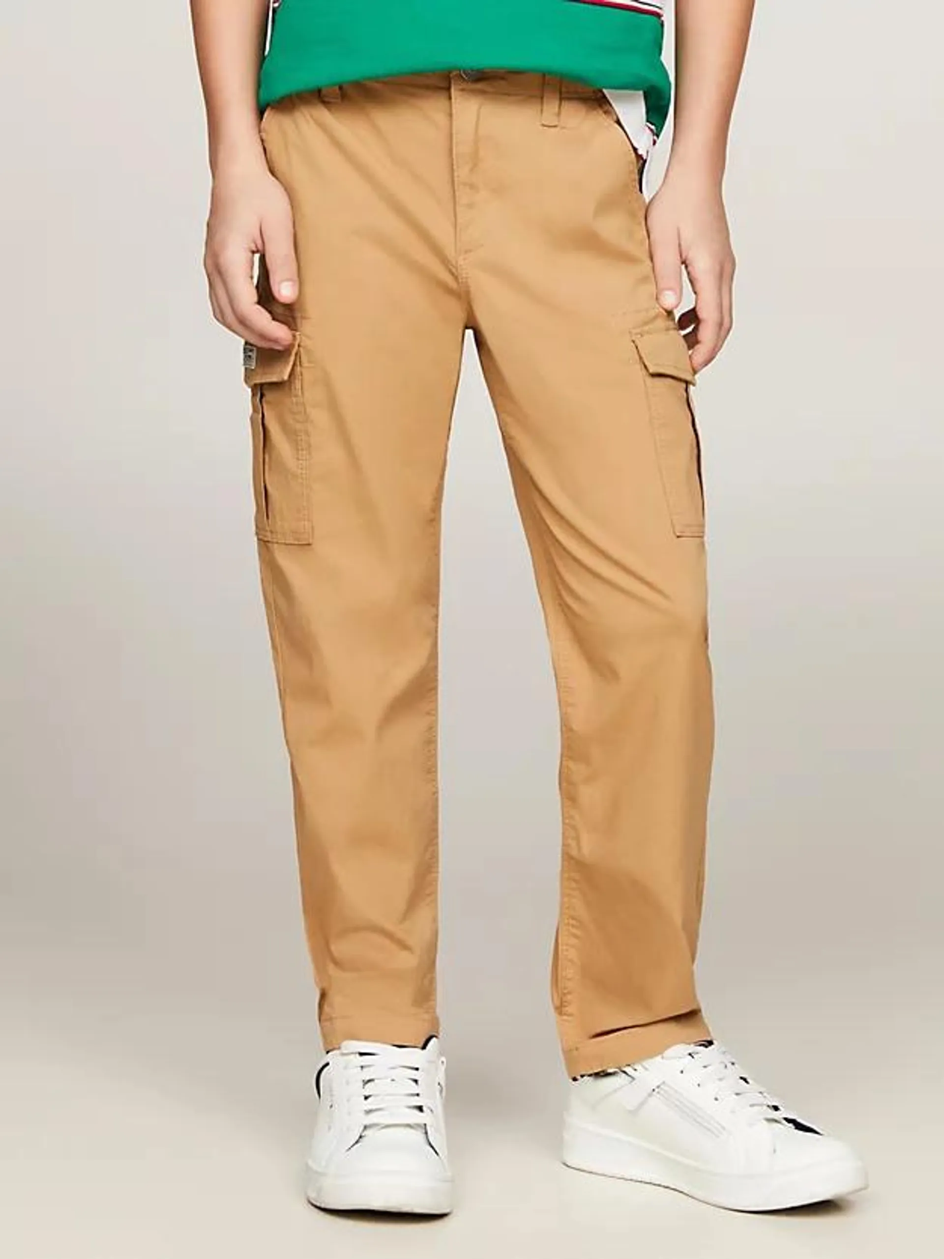 Hilfiger Monotype Straight Leg Cargo Trousers