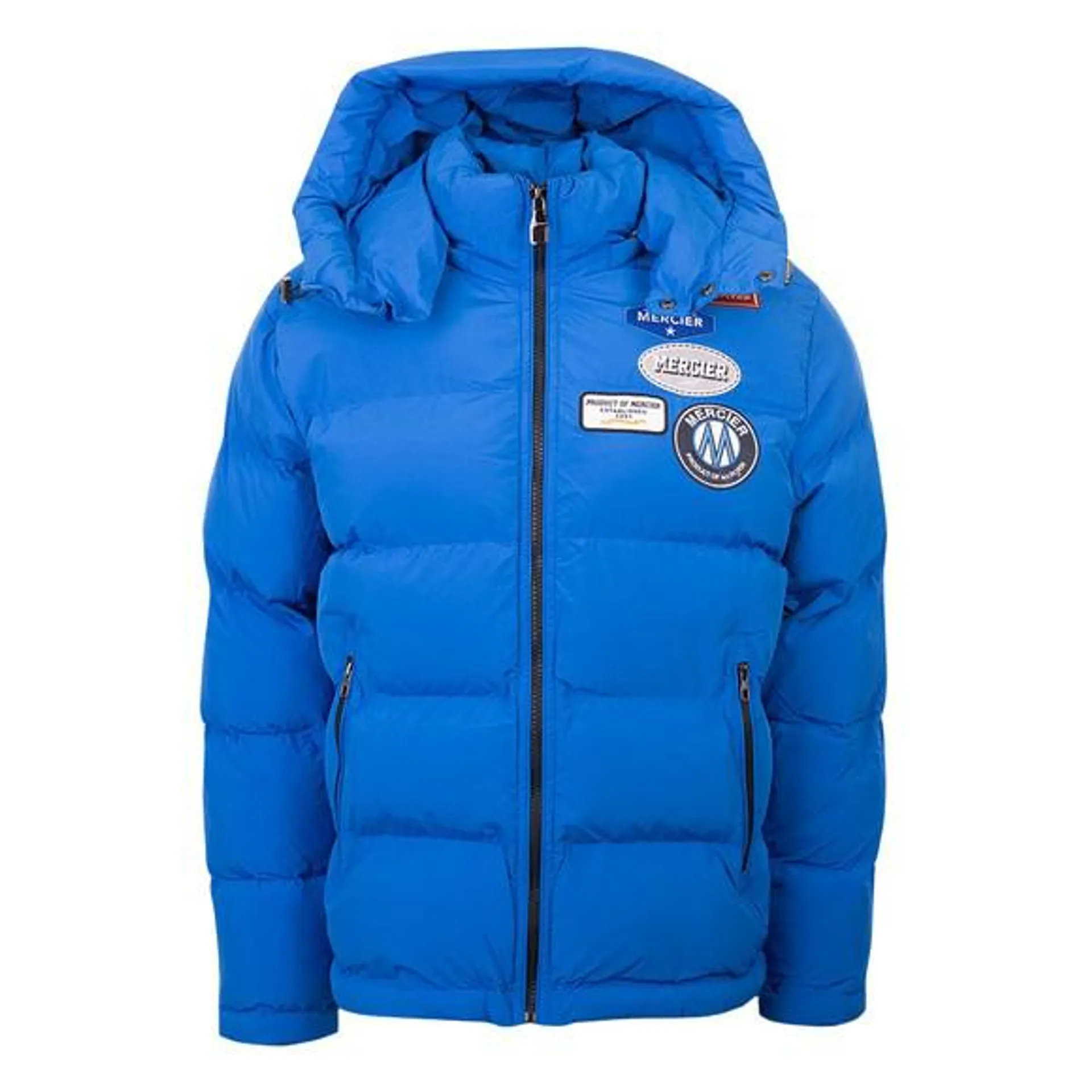 Mens Blue Badge Puffer Jacket