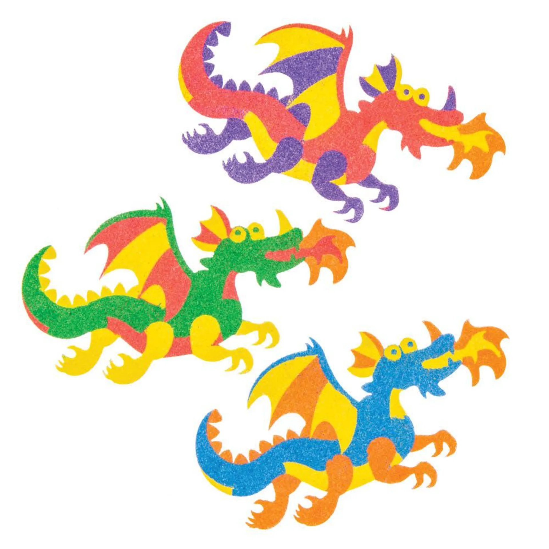 Dragon Sand Art Magnet Kits