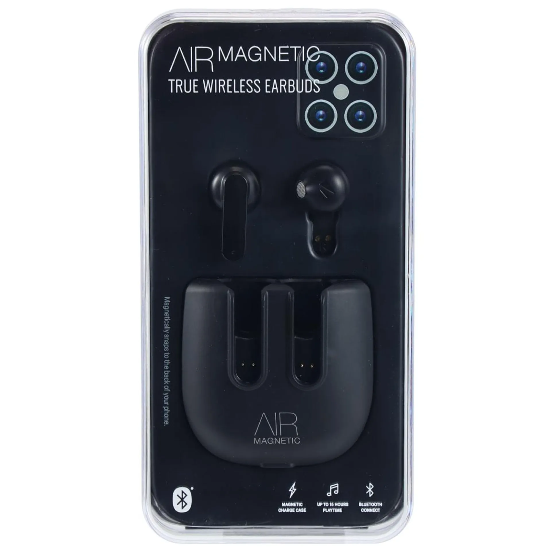 Air Magnetic True Wireless Earbuds - Black