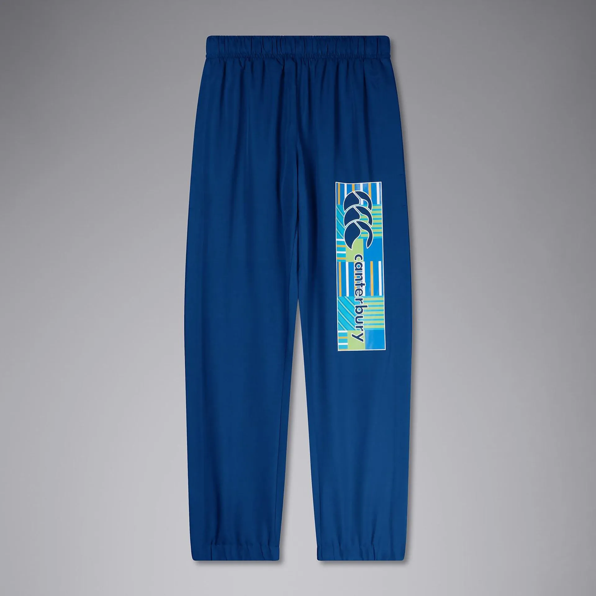 JUNIOR UNISEX UGLIES TAPERED CUFF STADIUM PANT BLUE