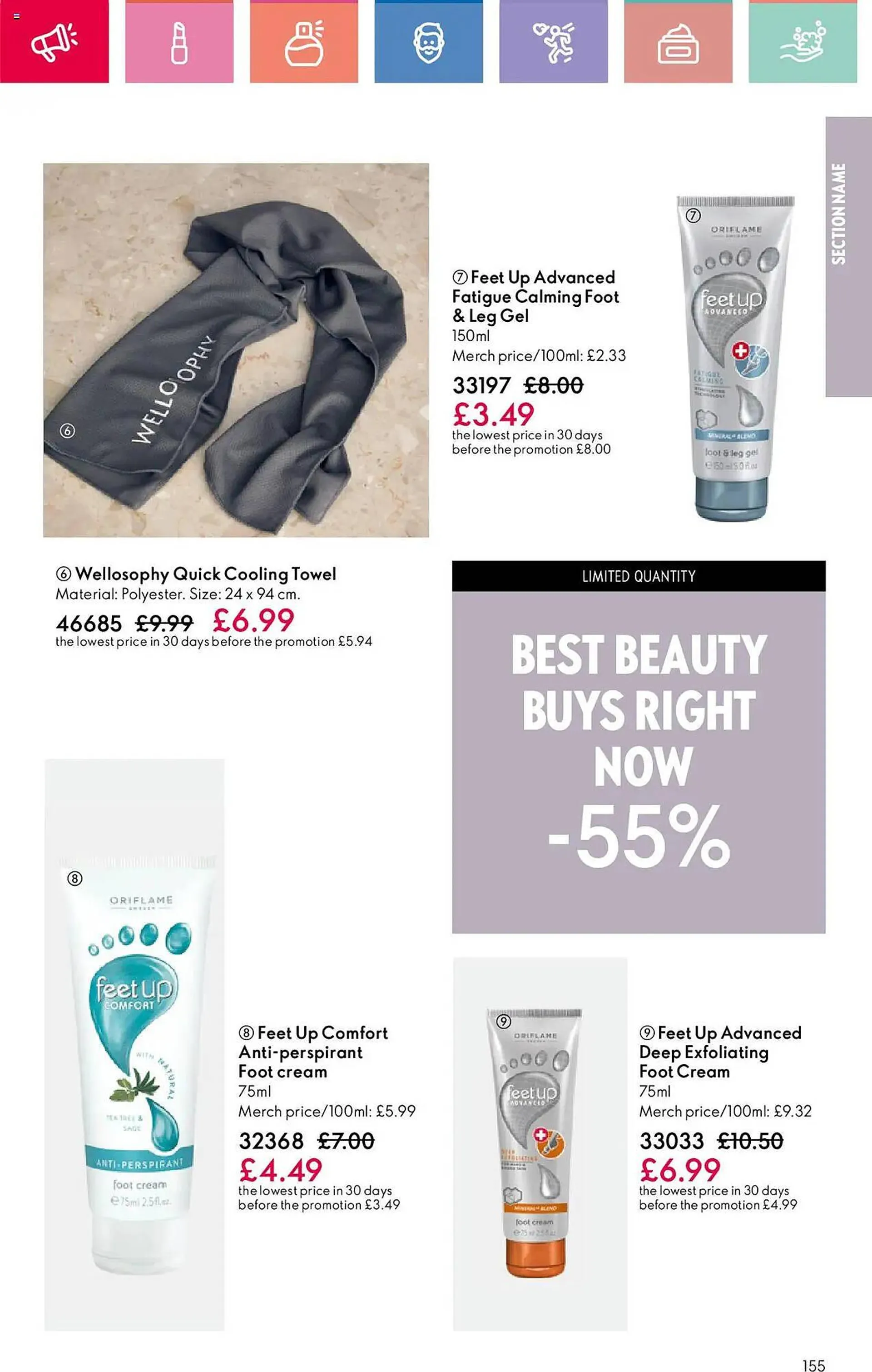 Oriflame leaflet from 3 January to 22 January 2025 - Catalogue Page 155