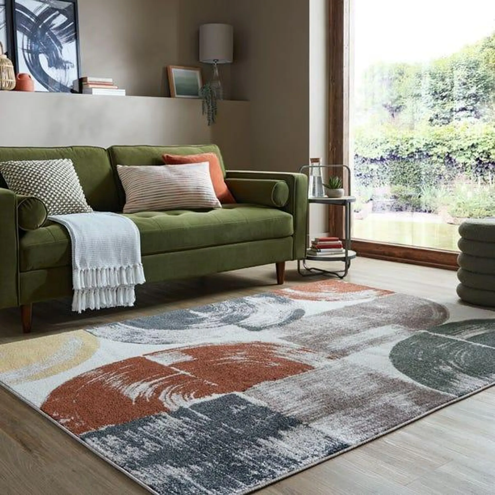 Geometric Shapes Rug