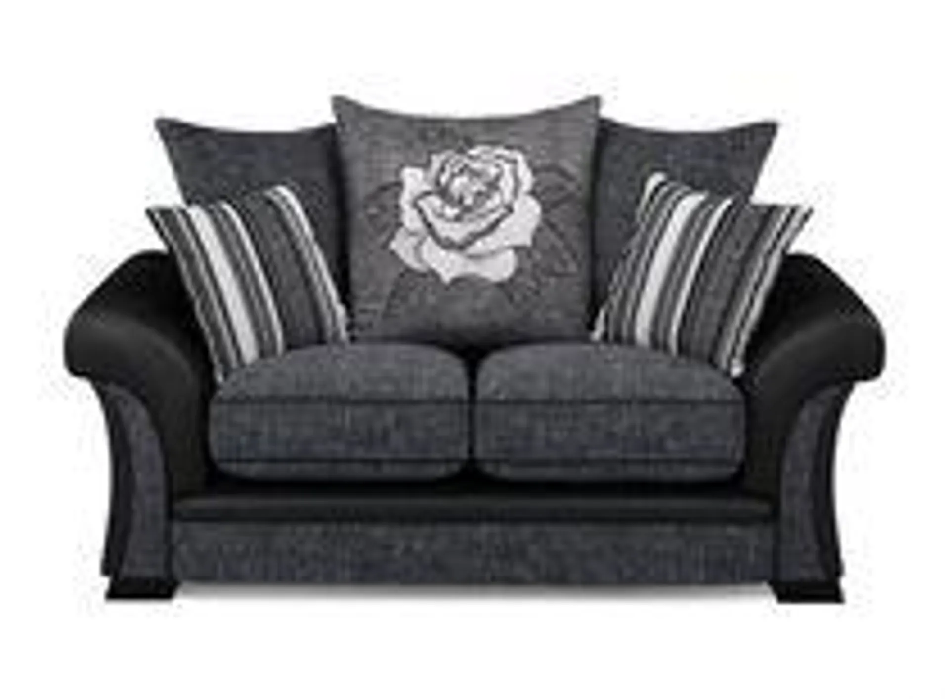 Piper Fabric 2 Seater Scatter Back Sofa