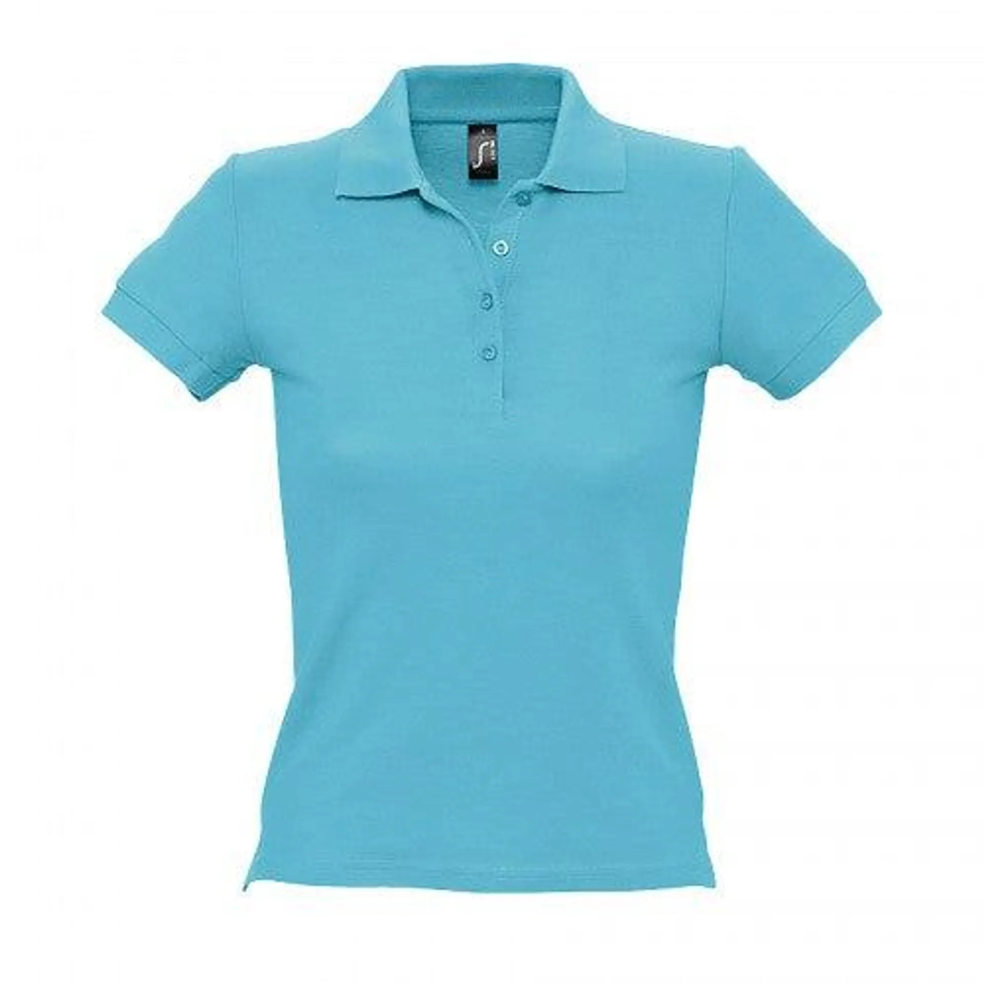 SOLS Womens/Ladies People Pique Short Sleeve Cotton Polo Shirt