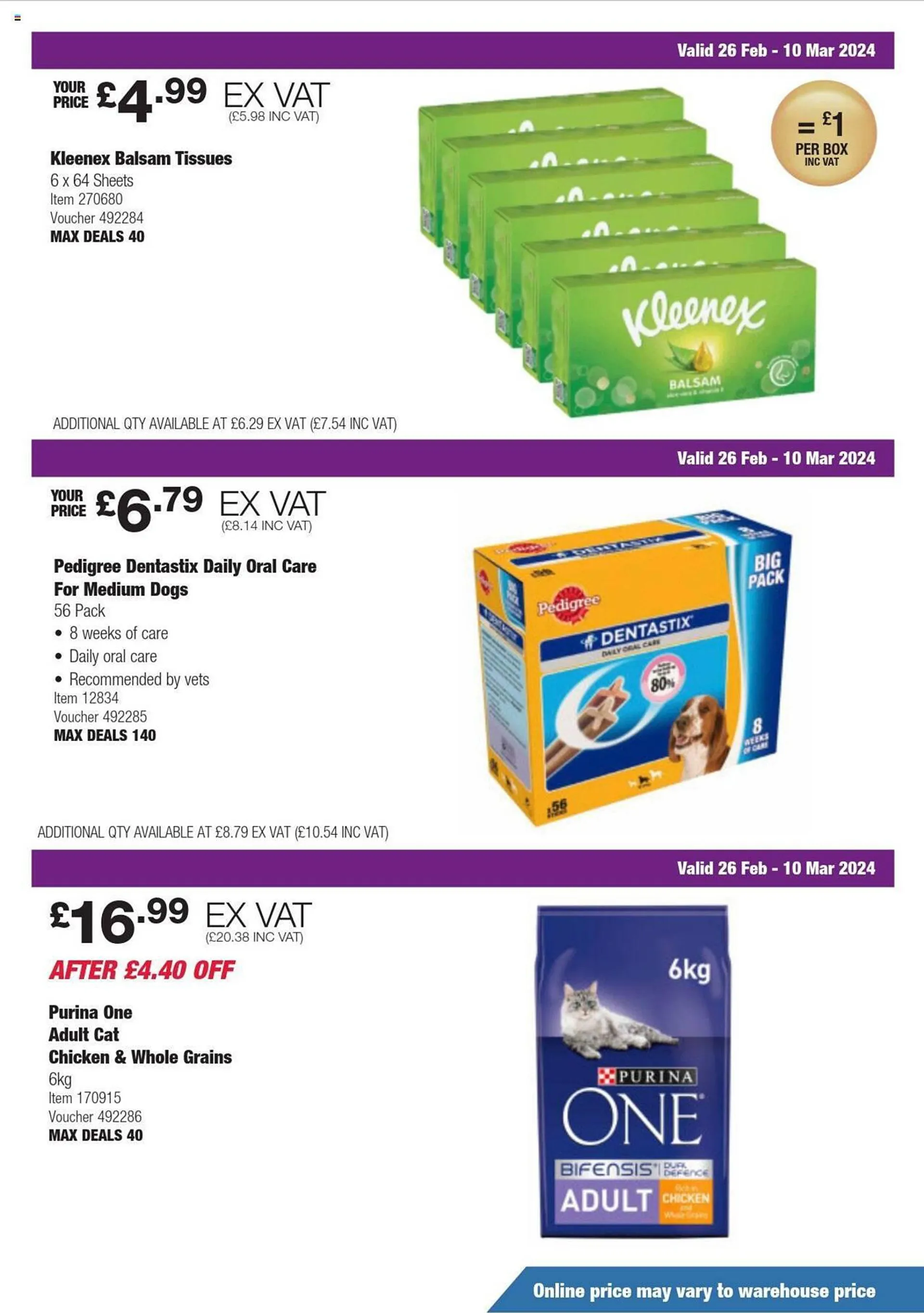 Costco leaflet from 26 February to 10 March 2024 - Catalogue Page 25