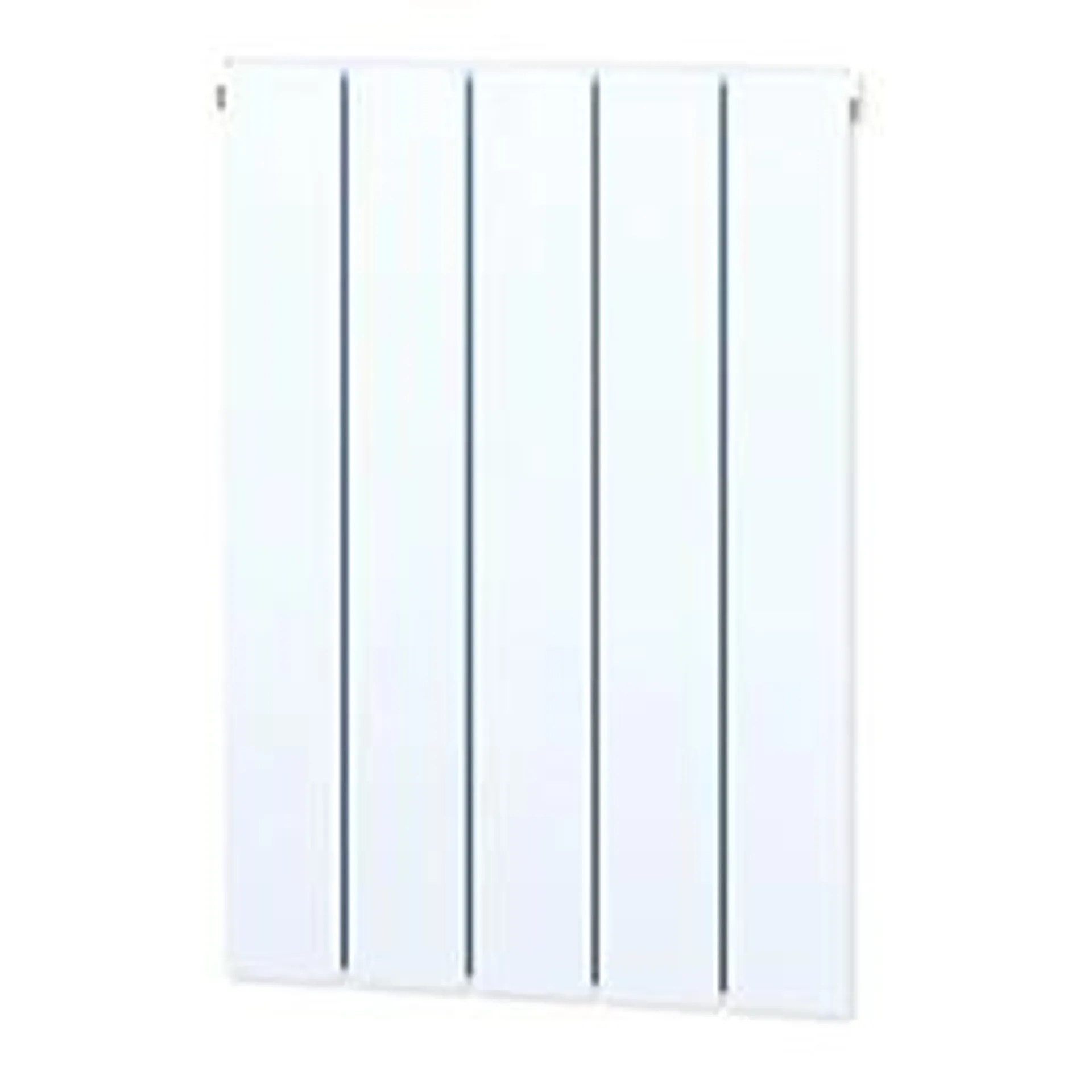 Towelrads Hanworth Plus 600mm x 400mm 2003BTU White Vertical Designer Radiator