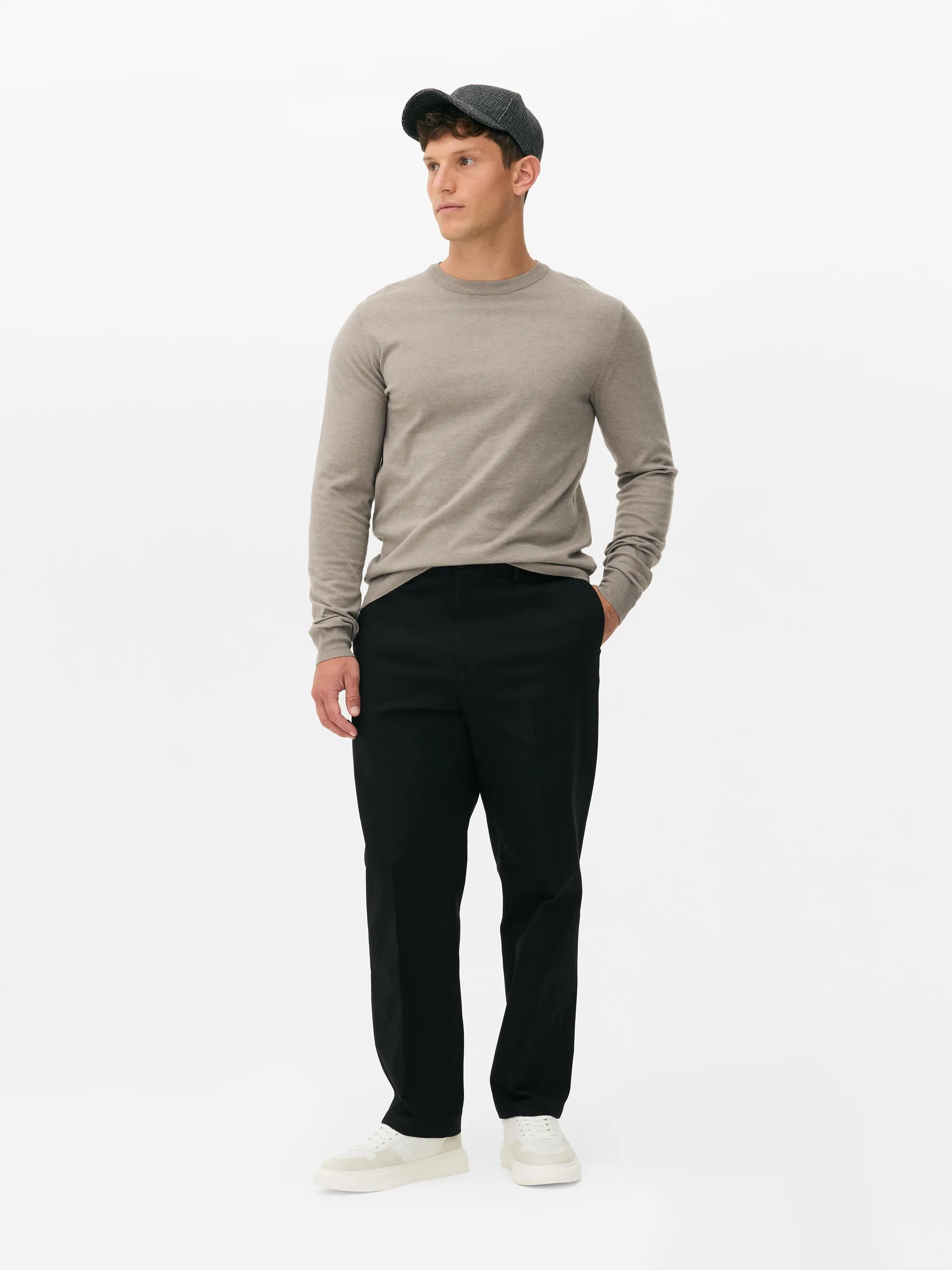 Straight Leg Smart Trousers