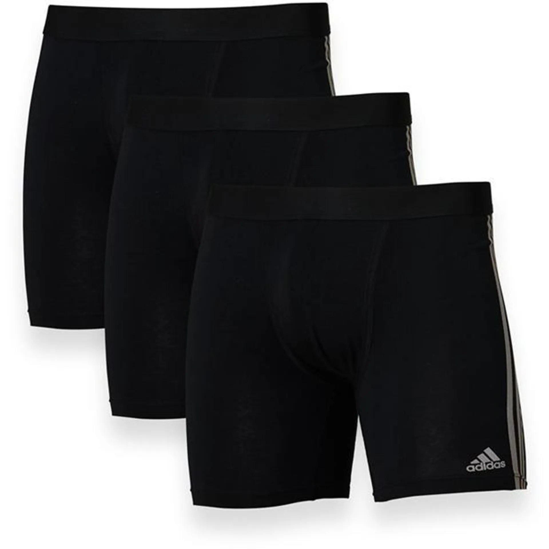 Active Flex Cotton 3 stripe Boxer Brief 3 Pack