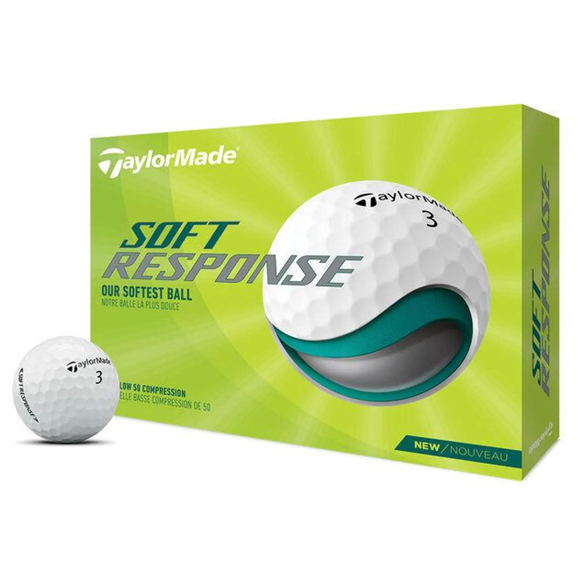 TaylorMade Soft Response 12 Golf Ball Pack