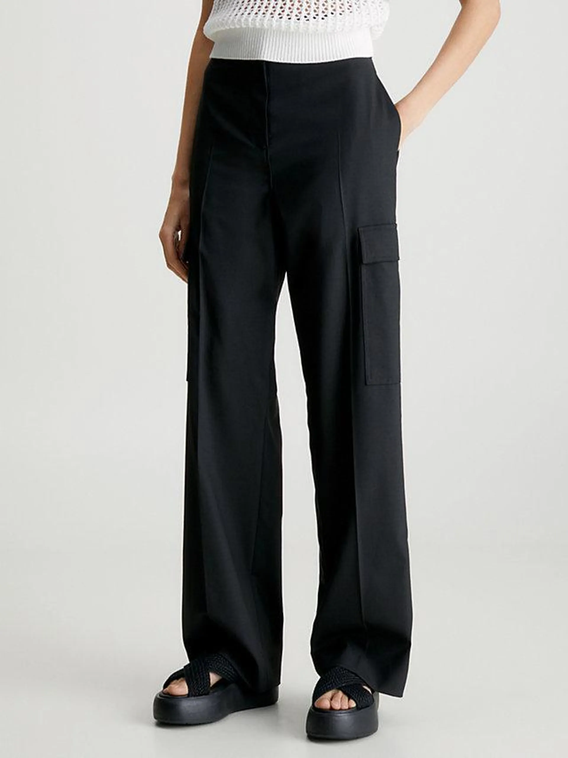 Tailored Cargo Trousers
