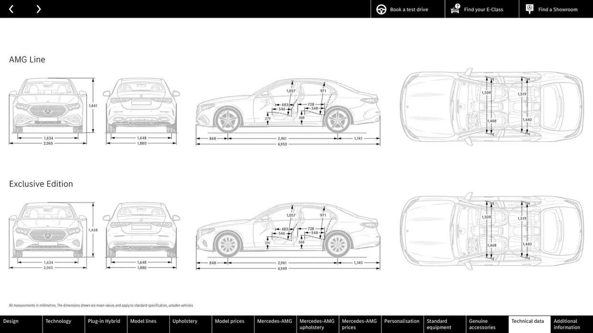 Mercedes Benz New E-Class Saloon - 76