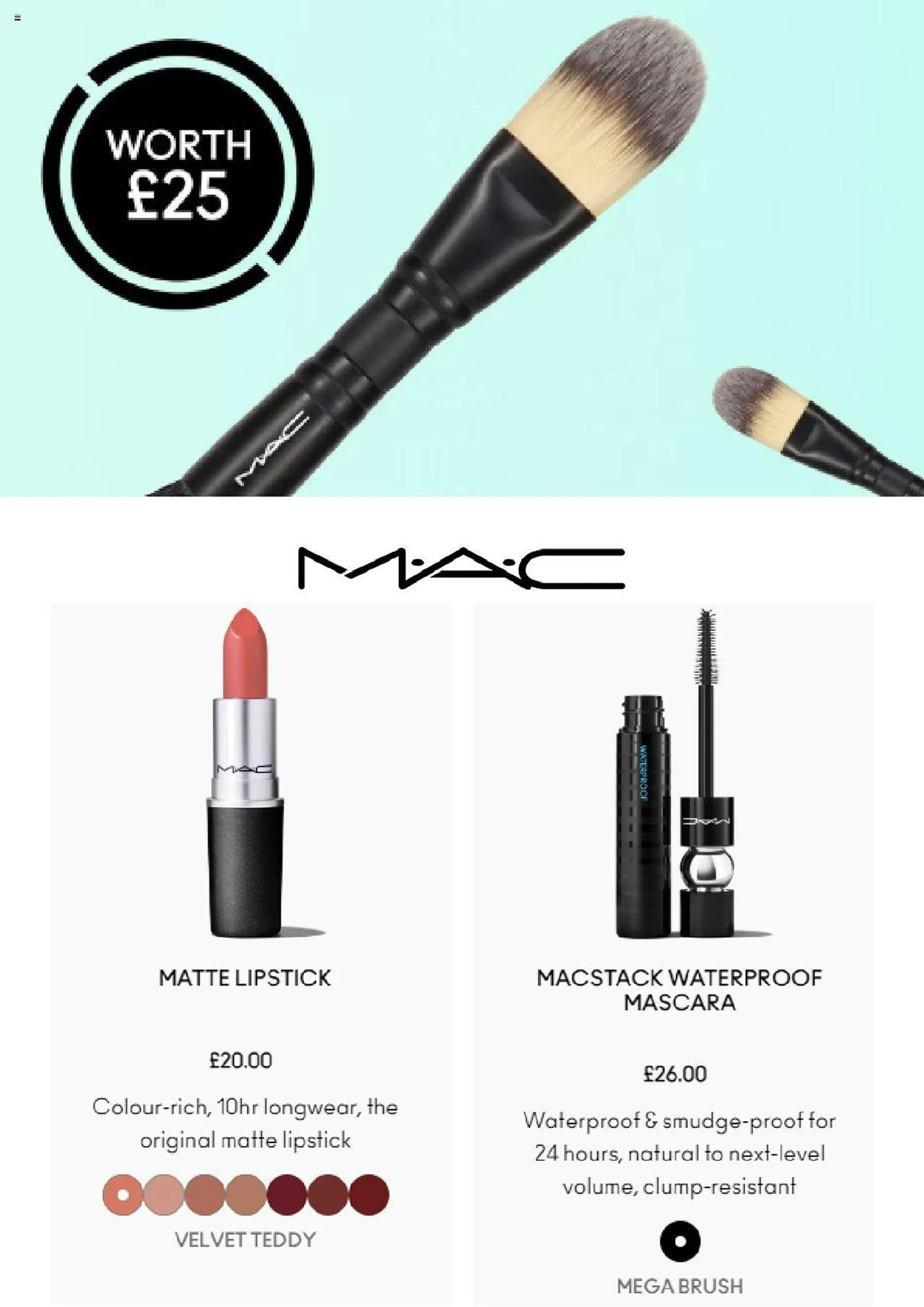 MAC Cosmetics leaflet - 2