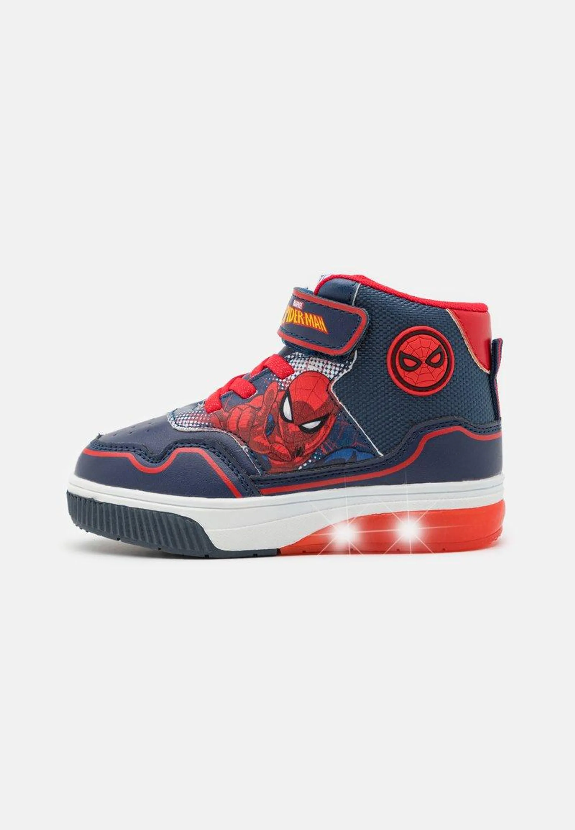 MARVEL SPIDER-MAN - HI-TOP TRAINERS BLINKING SHOES - High-top trainers