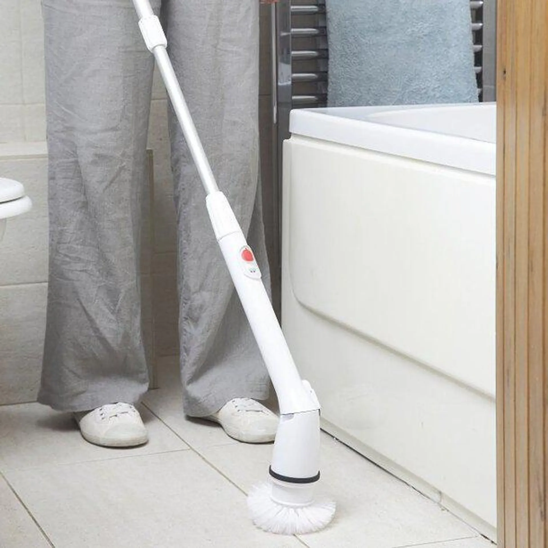 Cordless Turbo Spin Scrubber