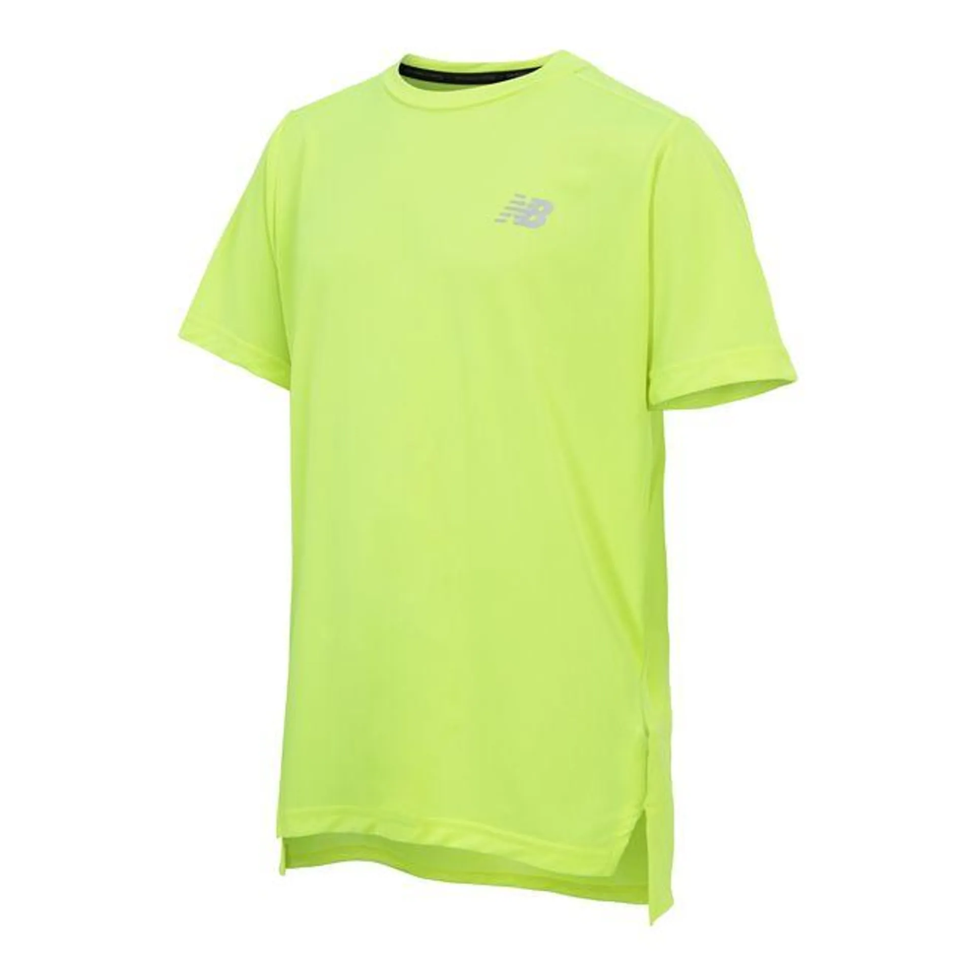 New Balance Accelerate Short Sleeve T-Shirt in Yellow