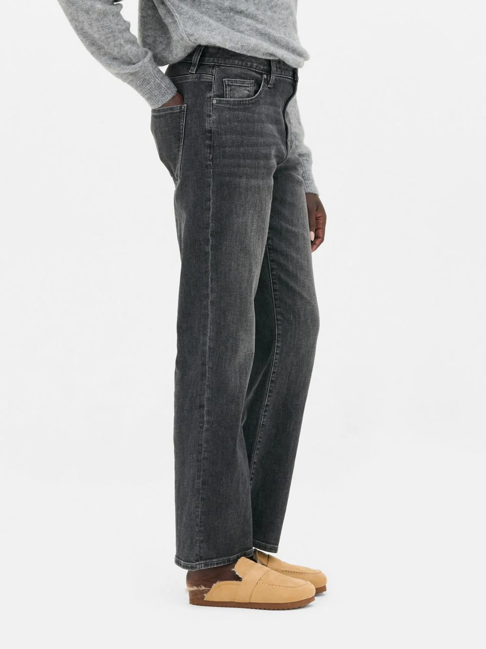 The Edit Straight Leg Jeans