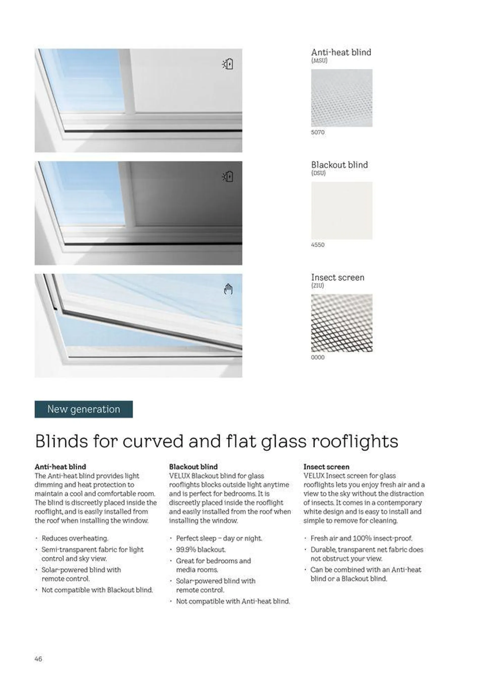 Blinds and Shutters 2024 from 2 April to 31 December 2024 - Catalogue Page 46