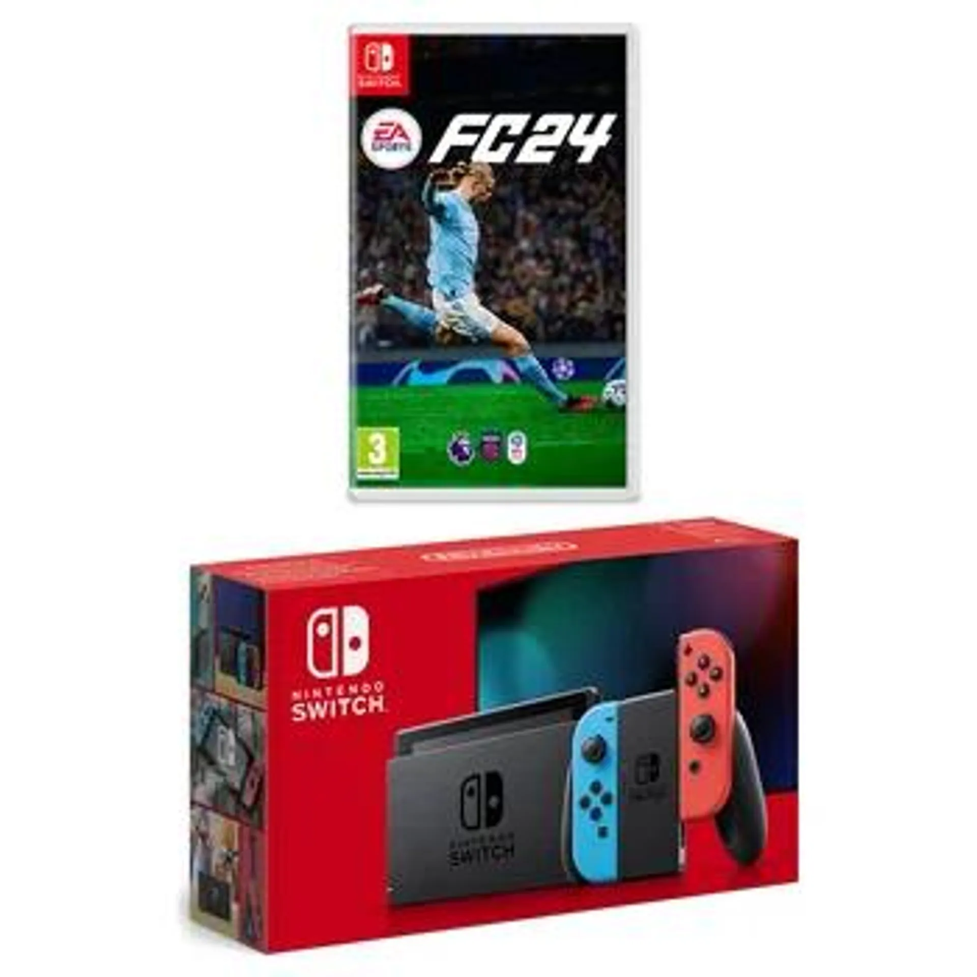 Nintendo Switch Neon & EA Sports FC 24