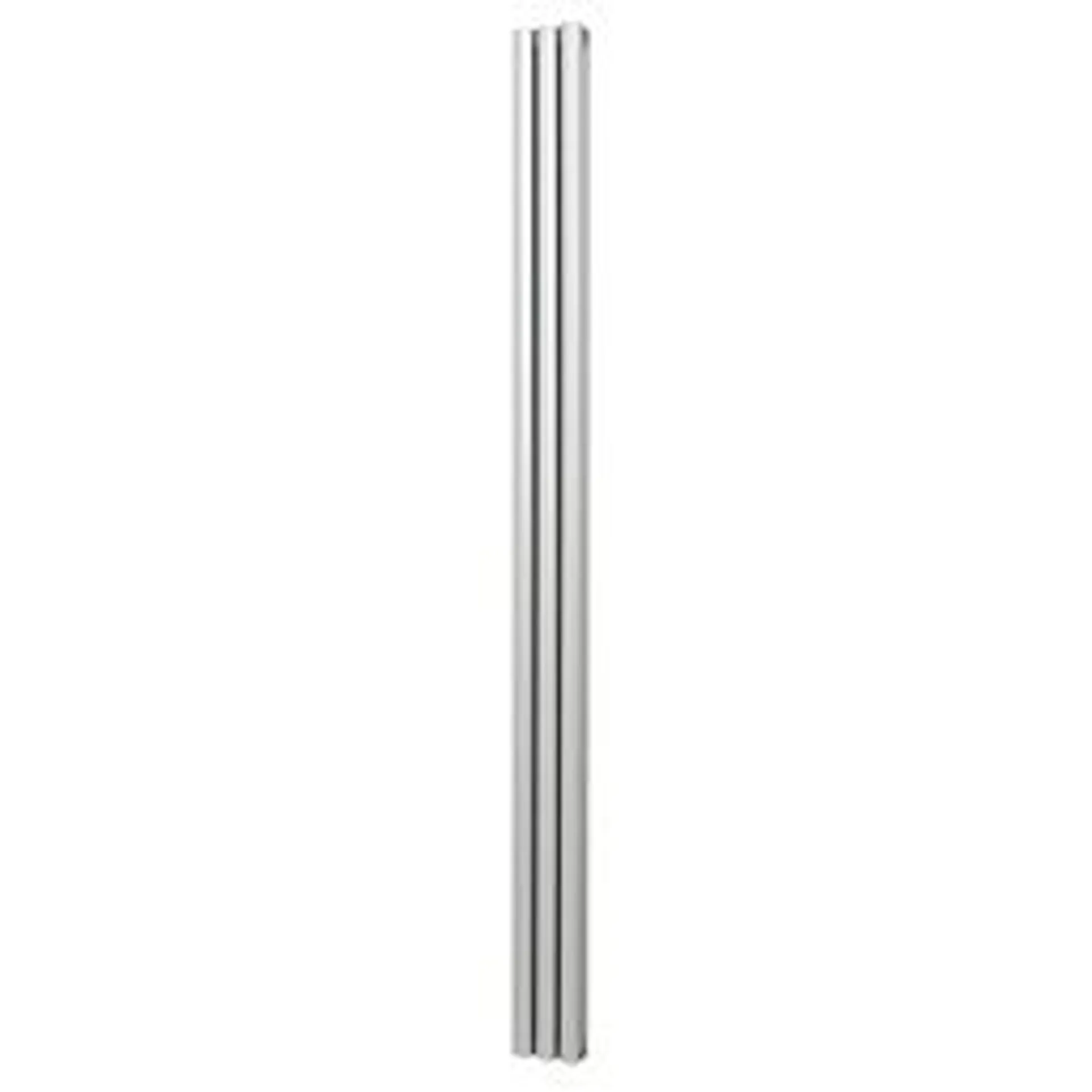 Radiant 2000mm x 145mm 2015BTU Matt Chrome Vertical Designer Radiator