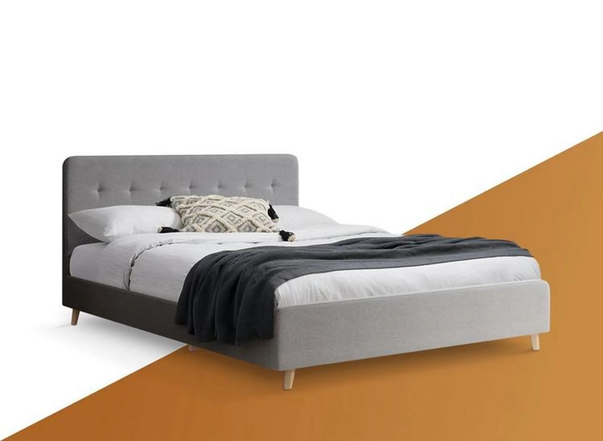 Emmerson Upholstered Low Rise Bed Frame