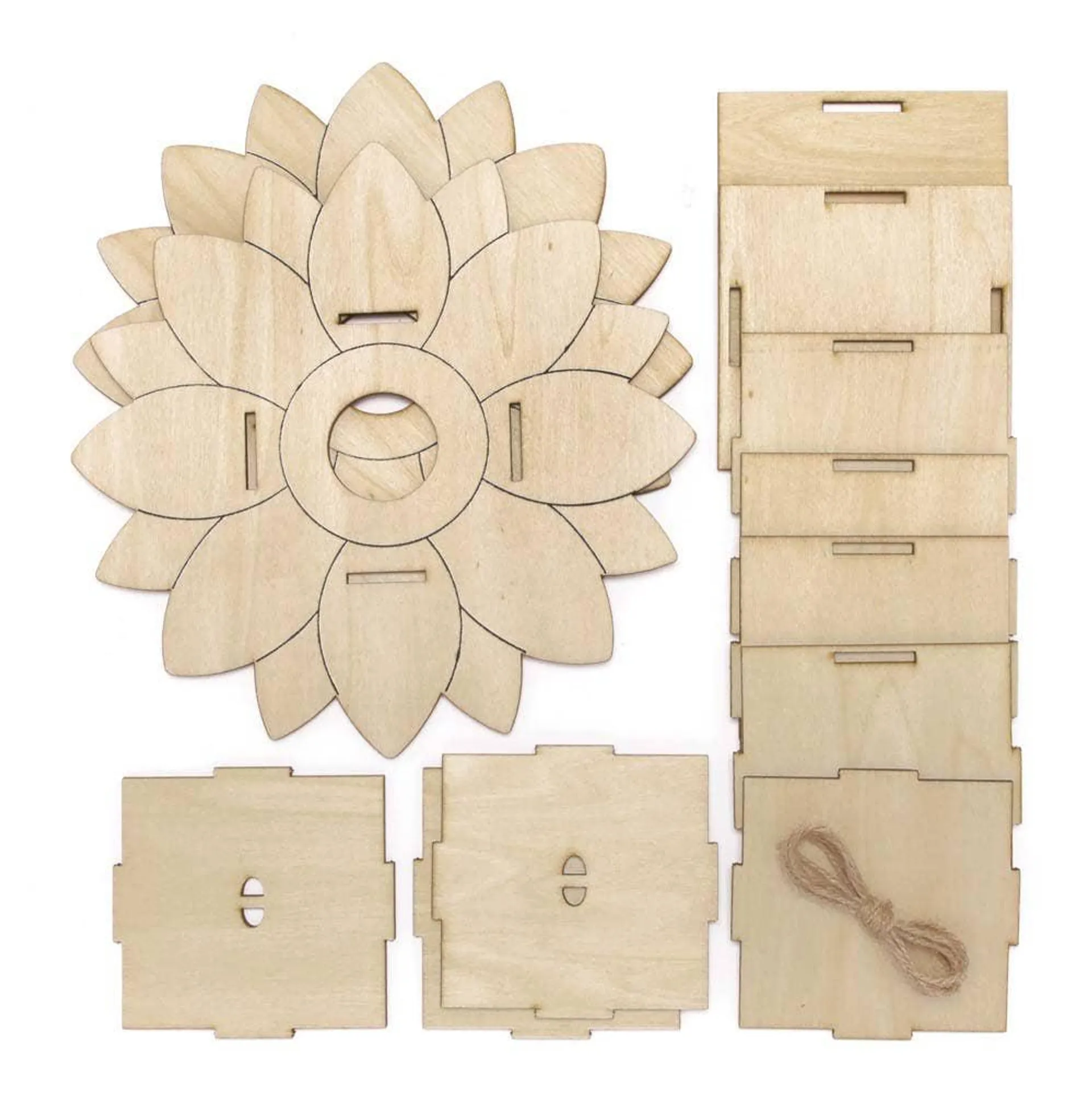 Sunflower Wooden Birdhouse Kits