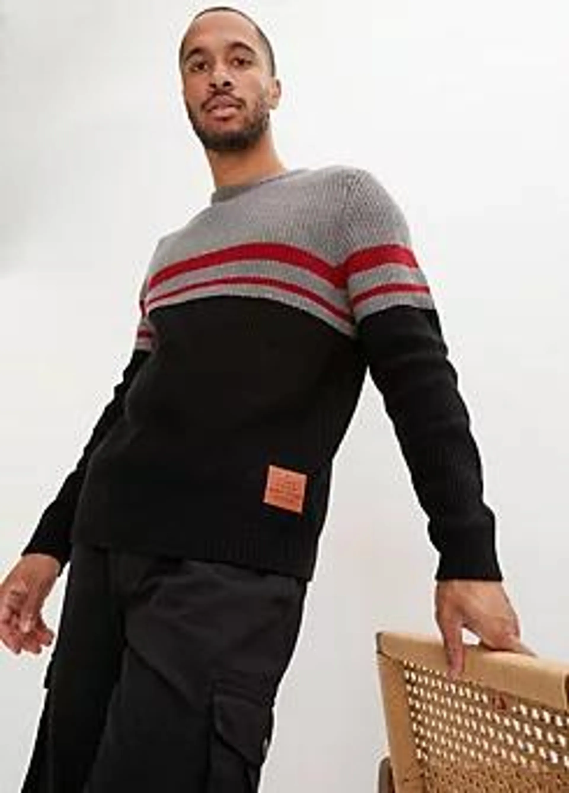 Colour Block Jumper