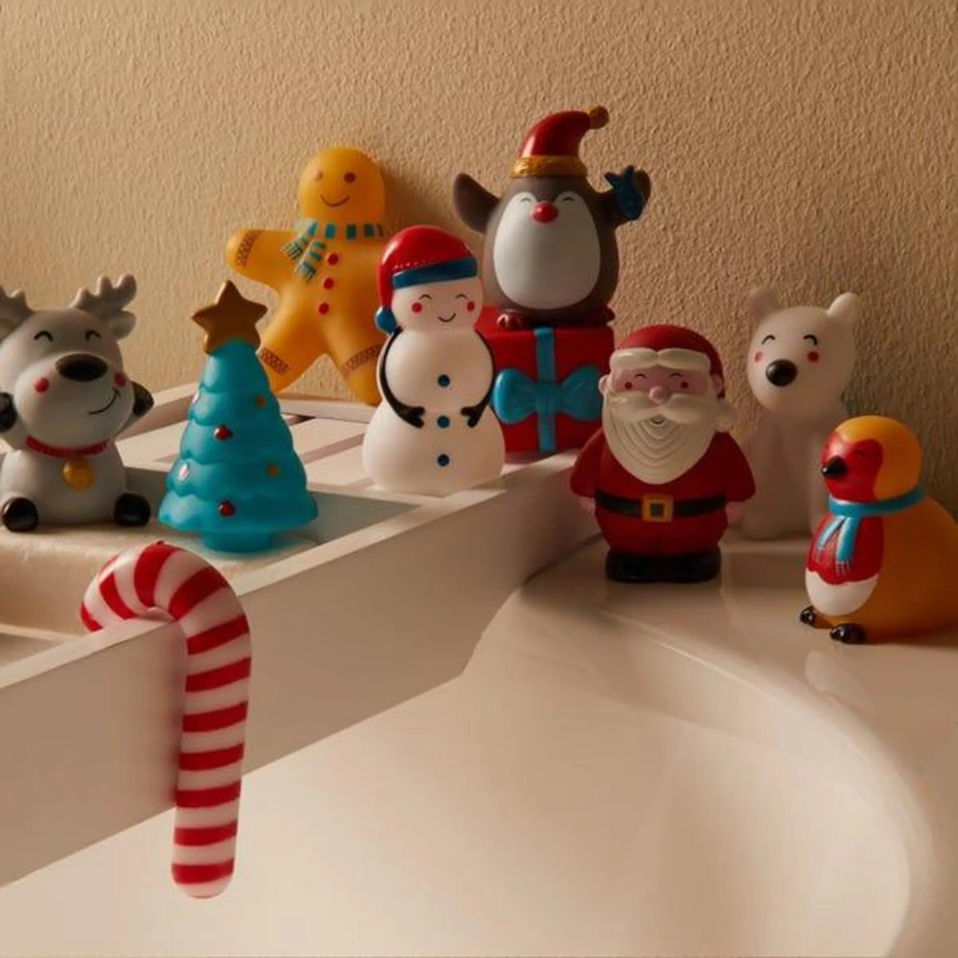 Pack of 10 Christmas Bath Buddies