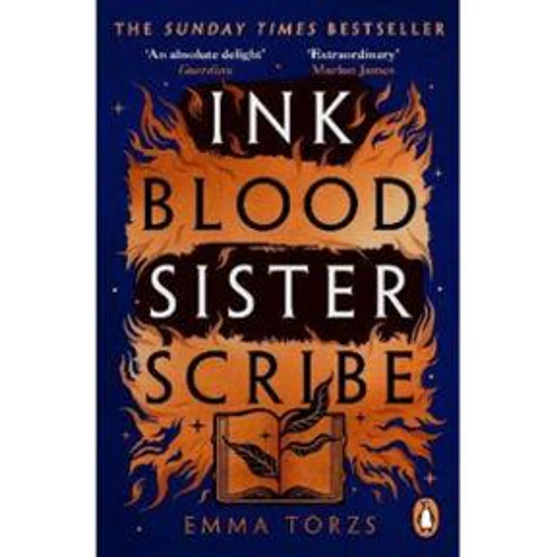 Paperback Ink Blood Sister Scribe by Emma Toerzs