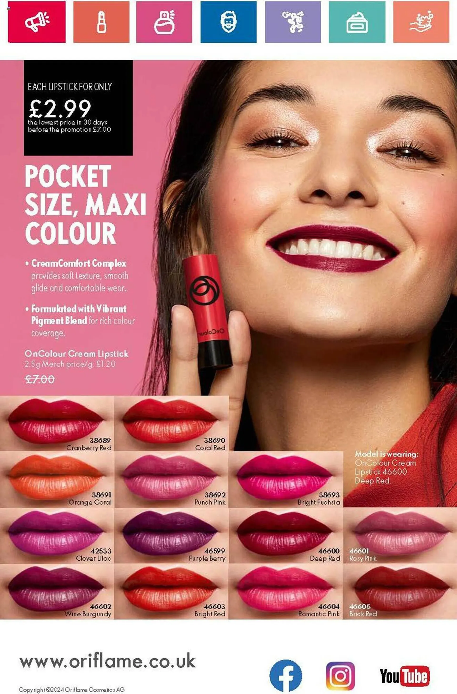 Oriflame leaflet from 28 March to 17 April 2024 - Catalogue Page 168