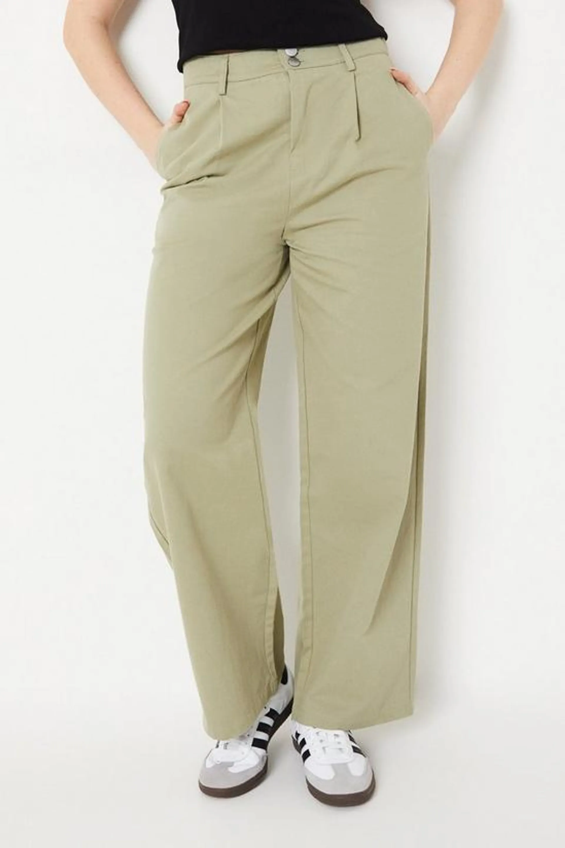 Double Button Front Trouser