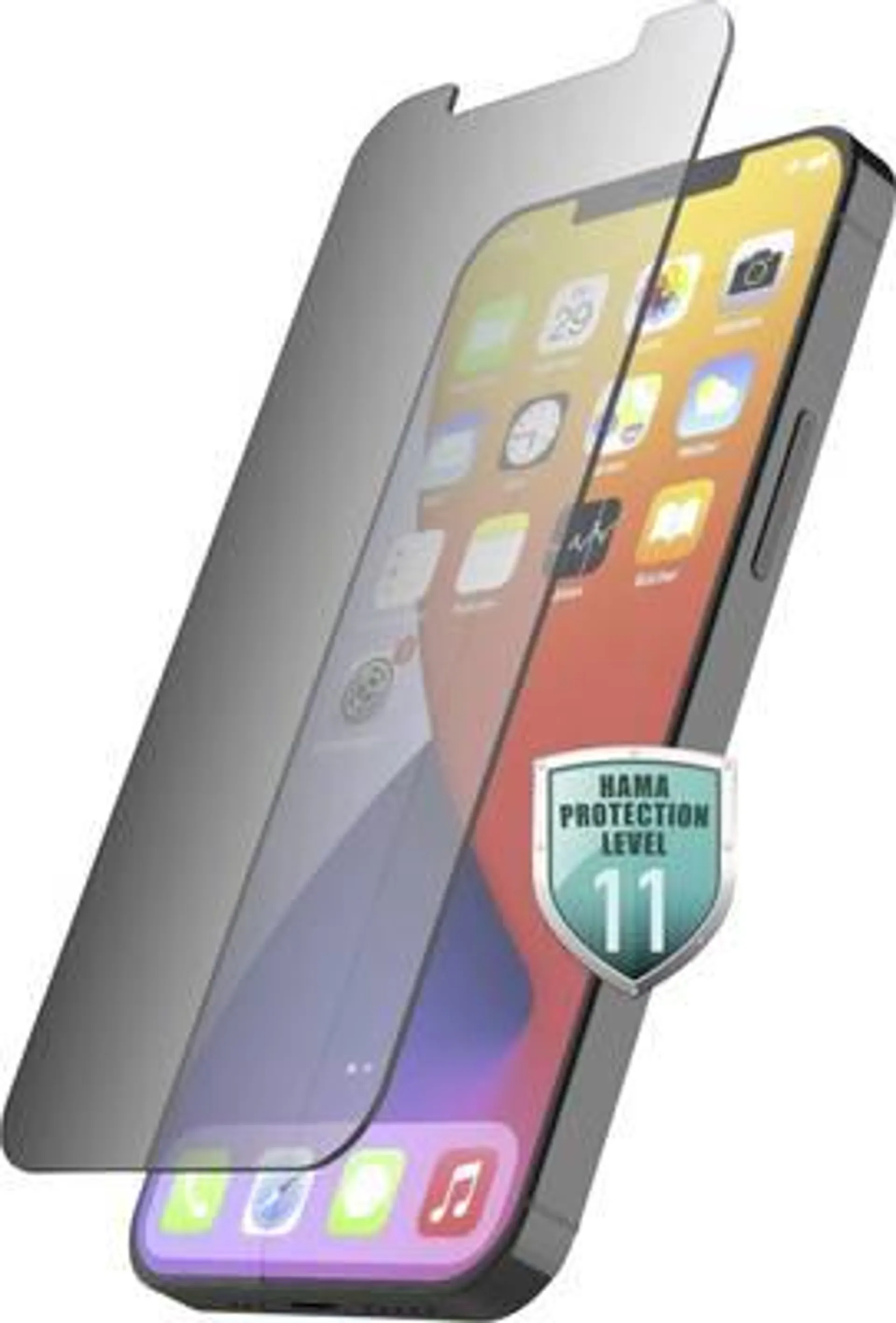 Hama Privacy Glass screen protector Compatible with (mobile phone): Apple iPhone 13/13 1 pc(s)