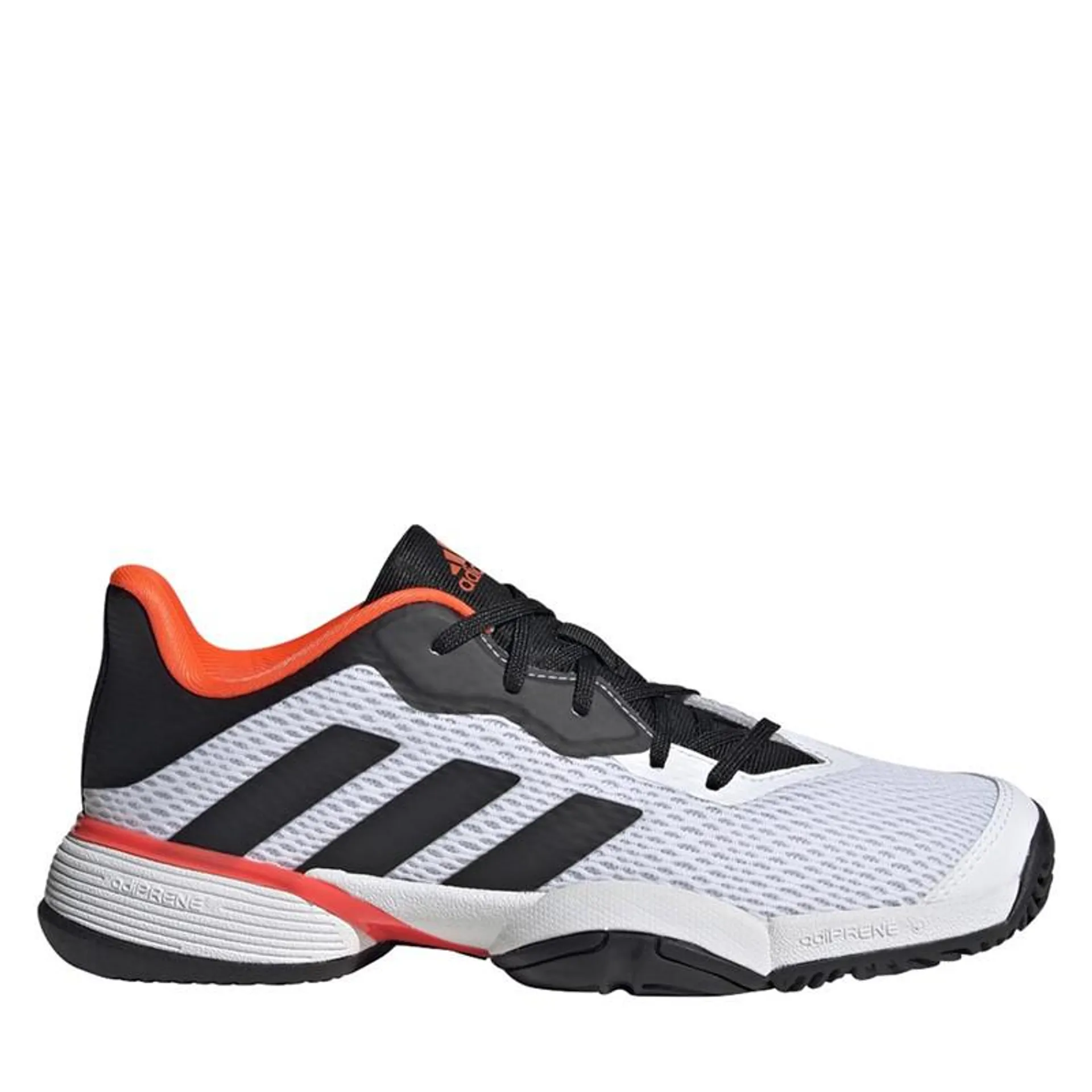 adidas Junior Boys Barricade Tennis Shoes Ftwwht/Cblack/Solred