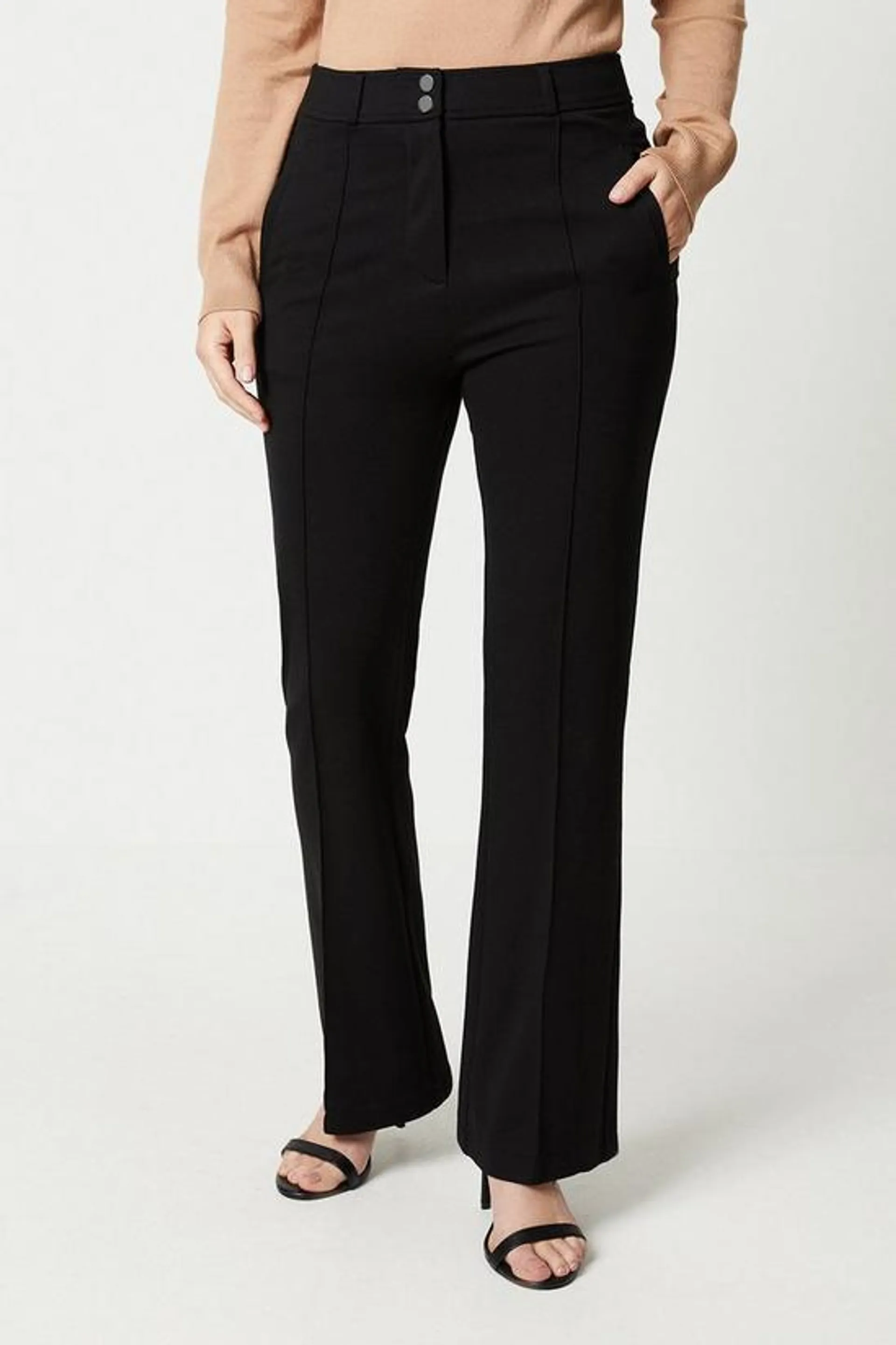 Tall Ponte Kickflare Trouser