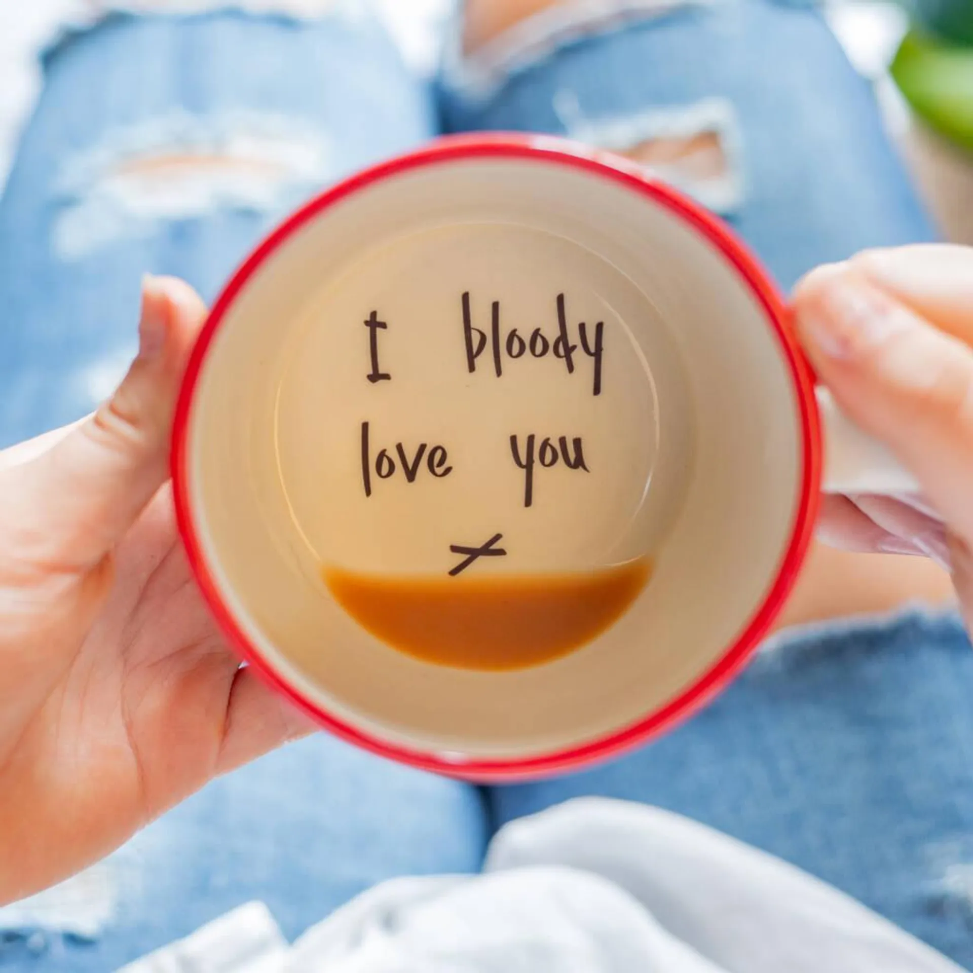 I Bloody Love You Handmade Mug