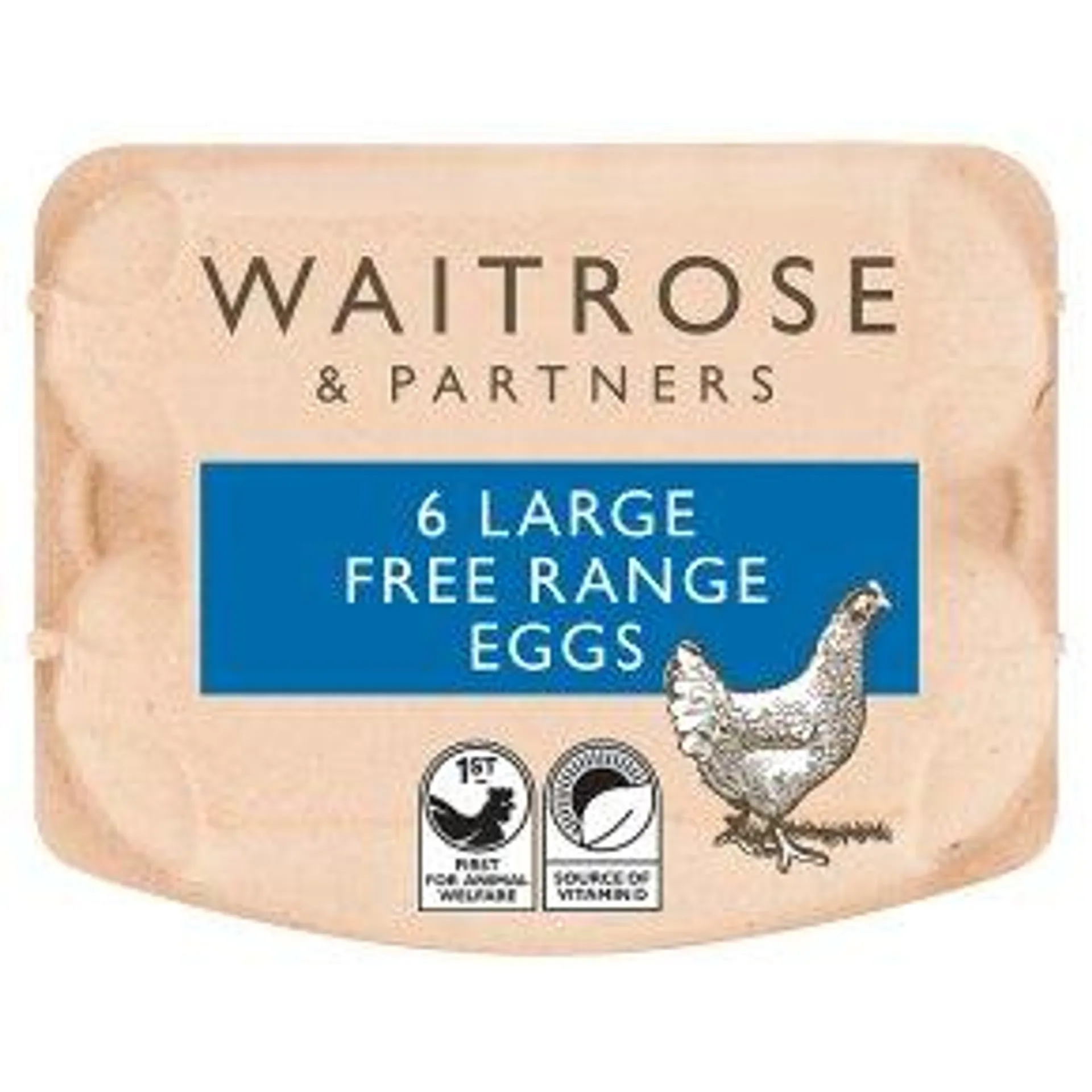 Waitrose Eggs British Blacktail Free Range