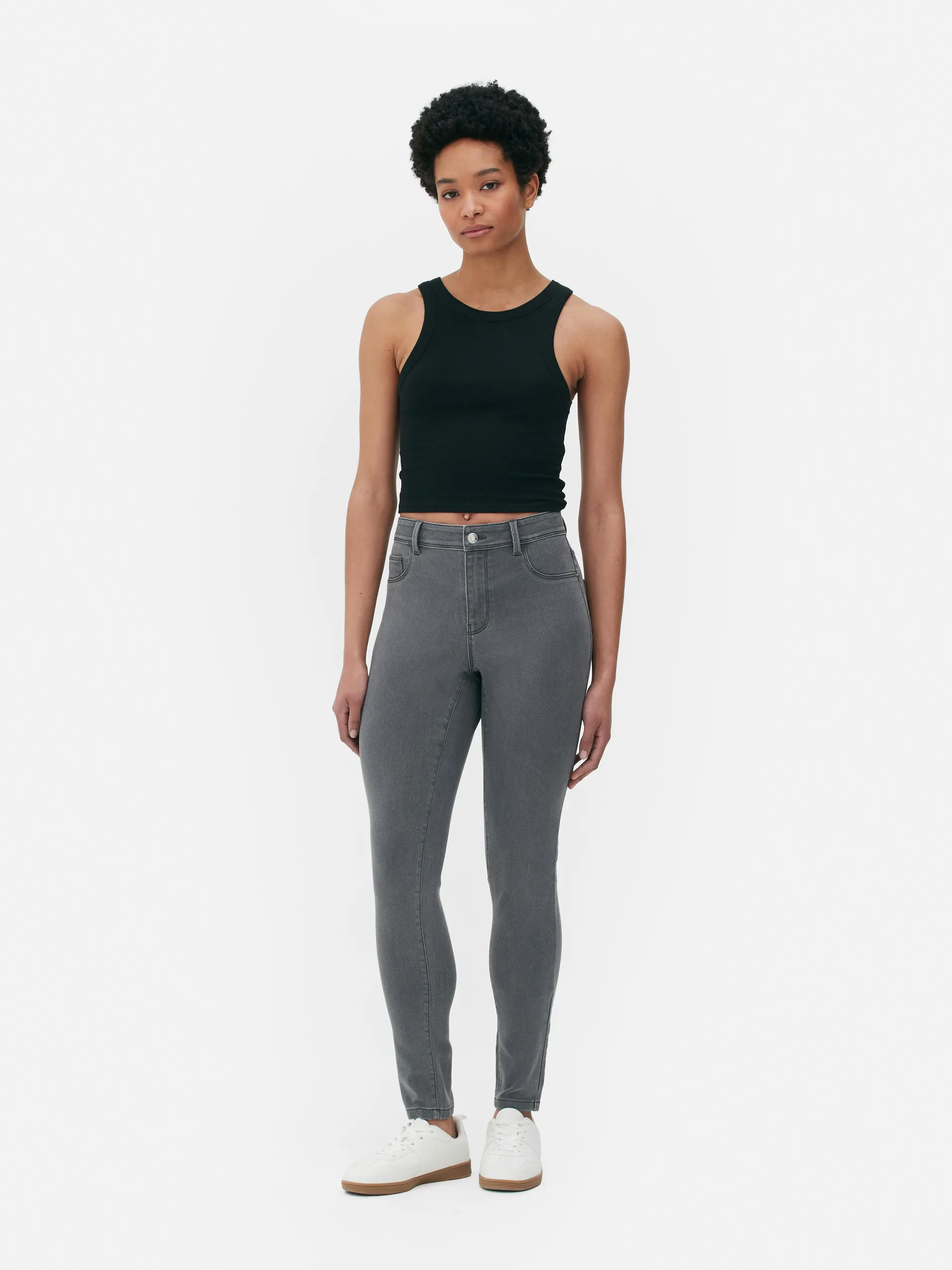 Jean skinny taille mi-haute Essential