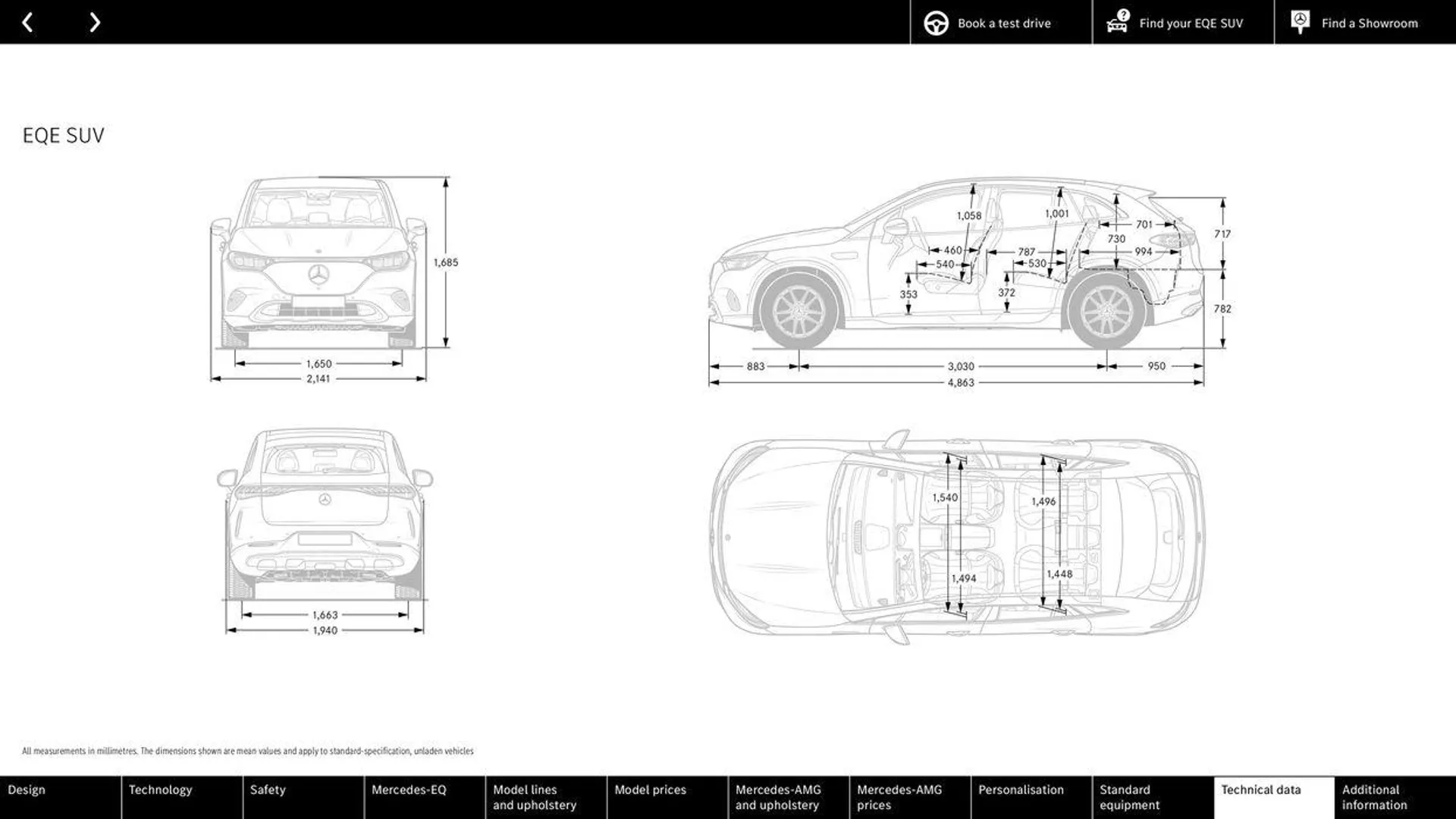 Mercedes Benz New EQE SUV from 14 May to 31 December 2024 - Catalogue Page 62