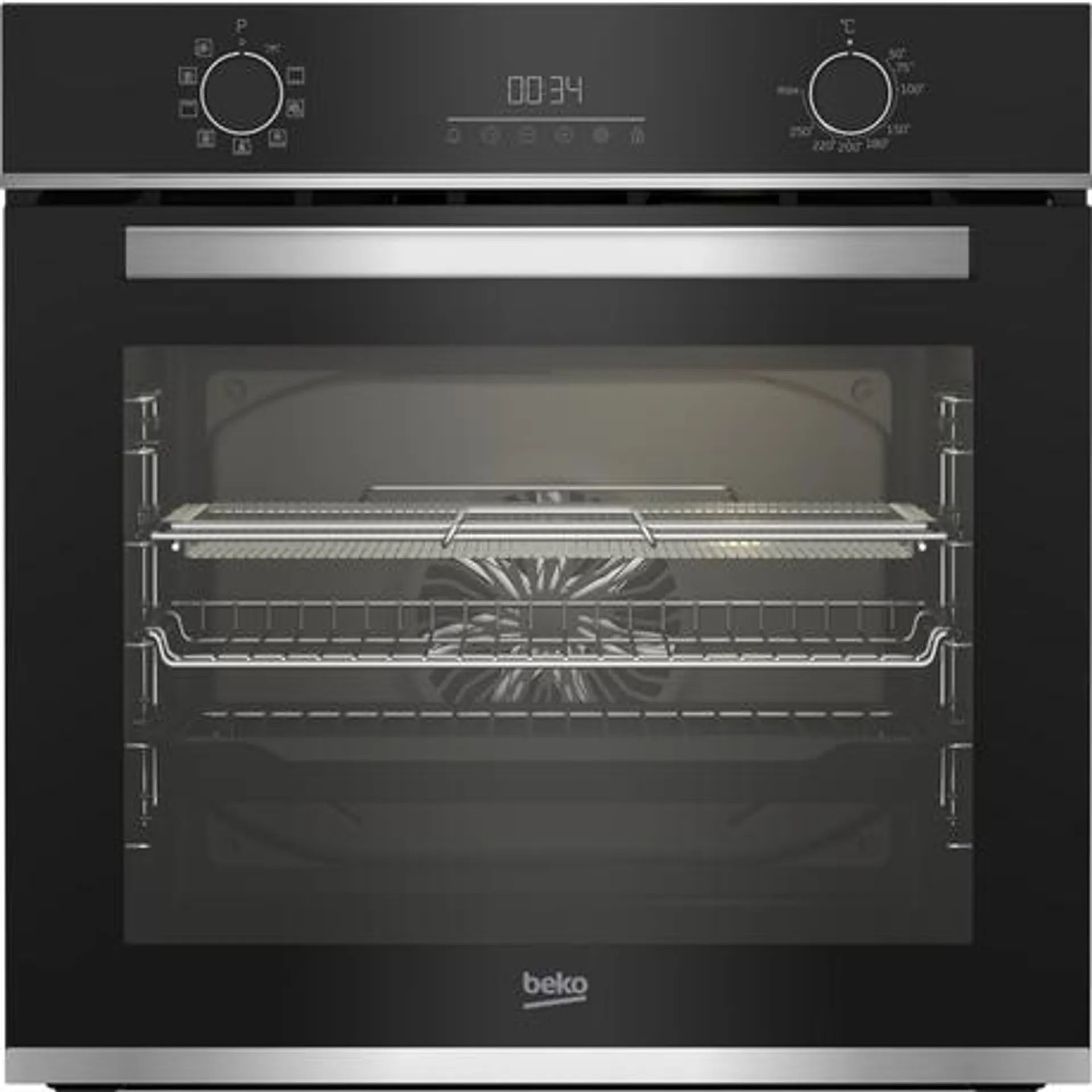 Beko AeroPerfect CIMYA91B 59.4cm Built in Electric Oven with AirFry Technology
