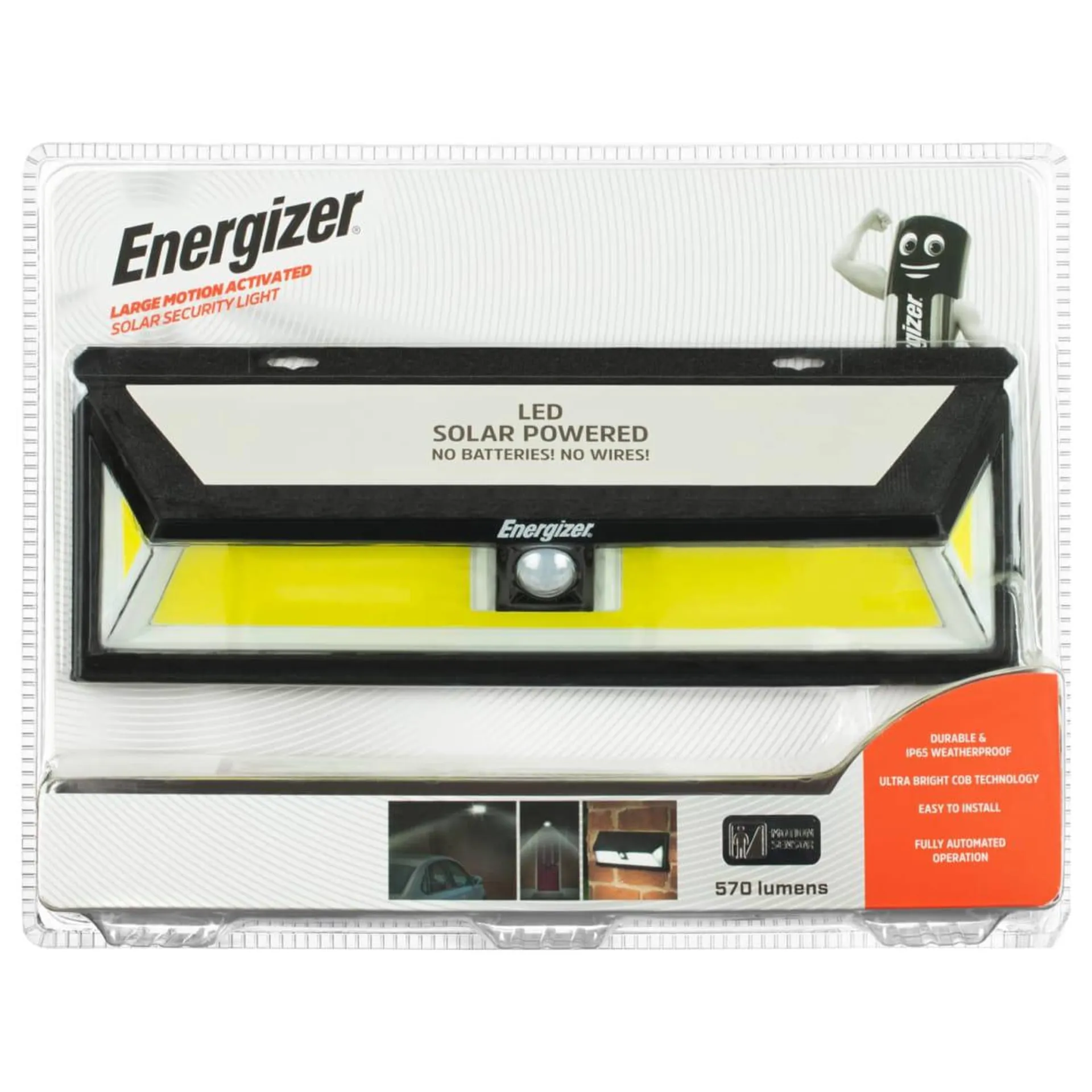 Energizer Large Motion Activated Solar Security Light