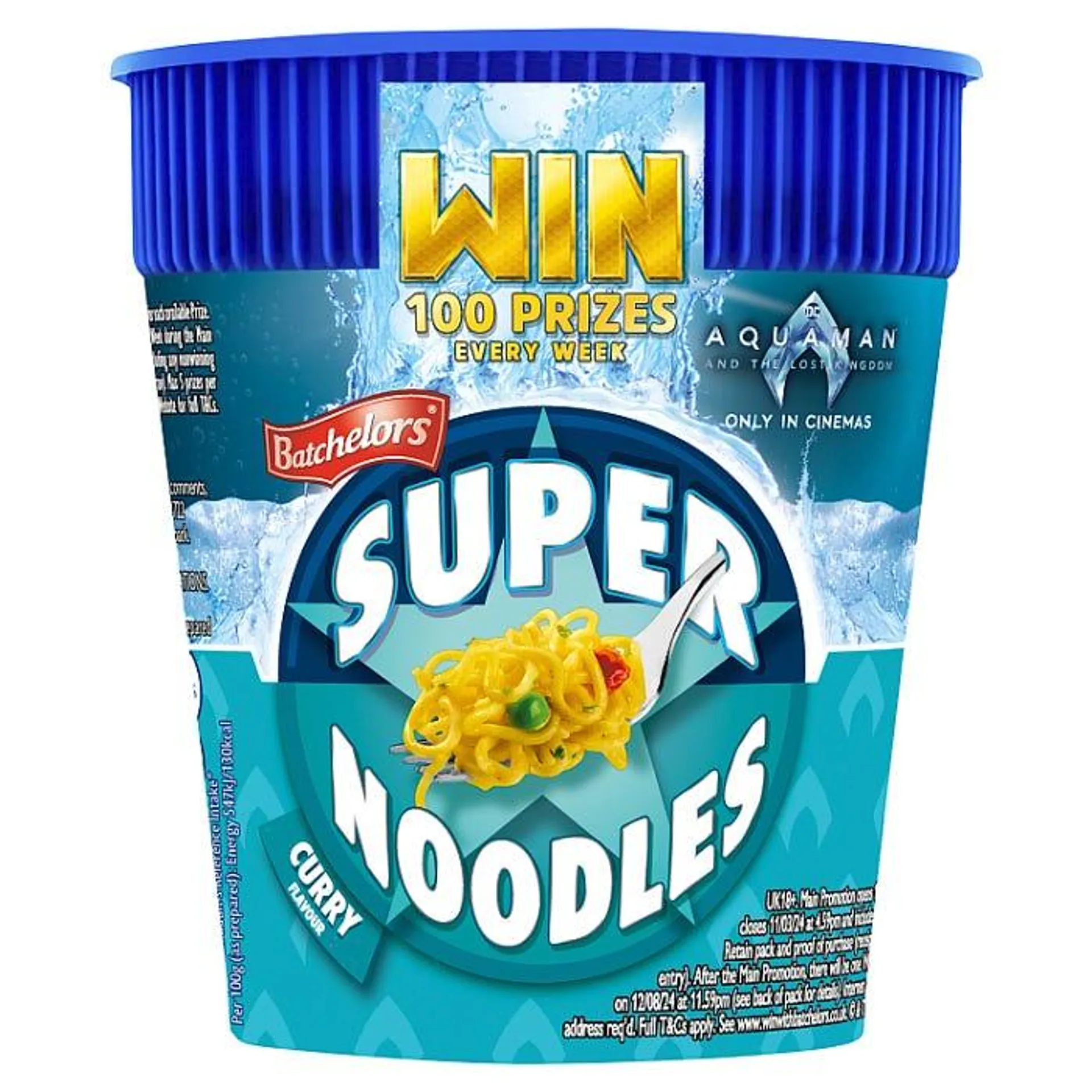 Batchelors Super Noodles Curry Flavour, 75g