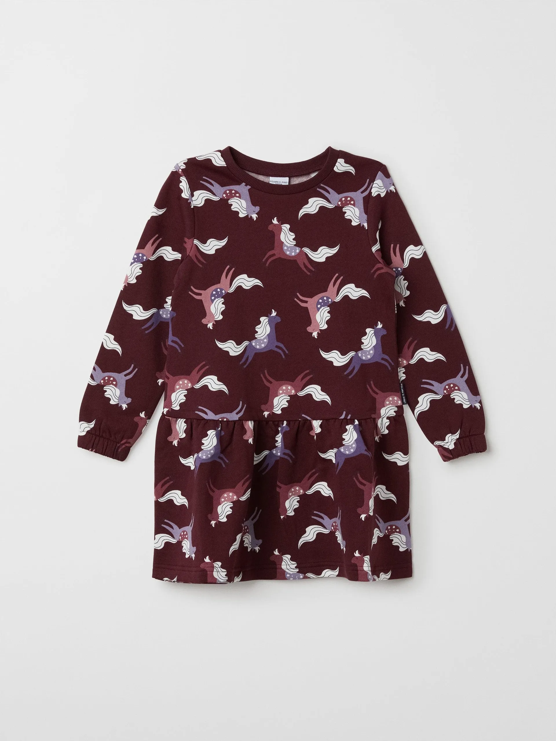 Horse Print Kids Dress